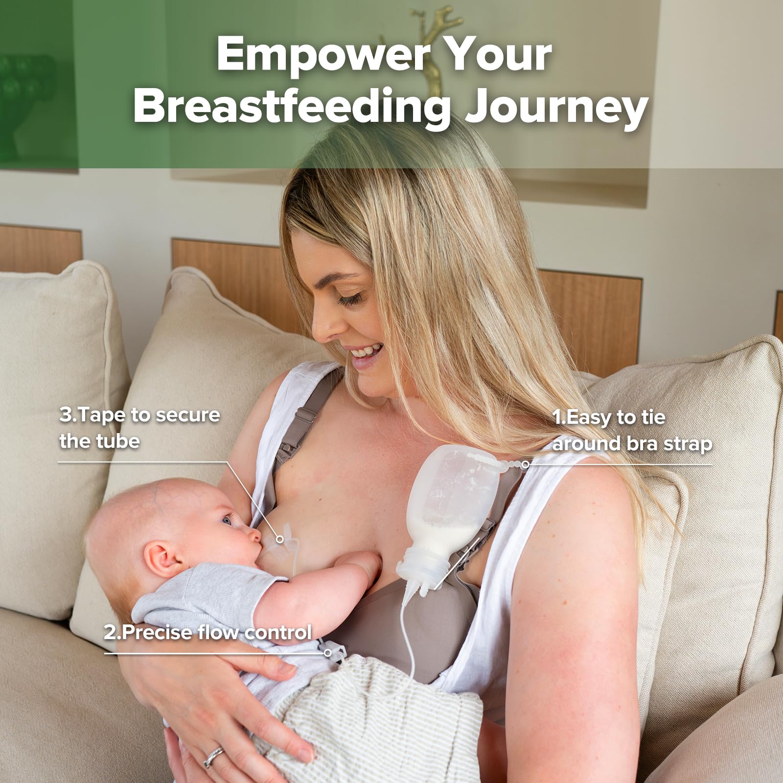 haakaa-supplemental-nursing-system-feeding-tube-pouch-set-sns-breastfeeding-kit- image 3