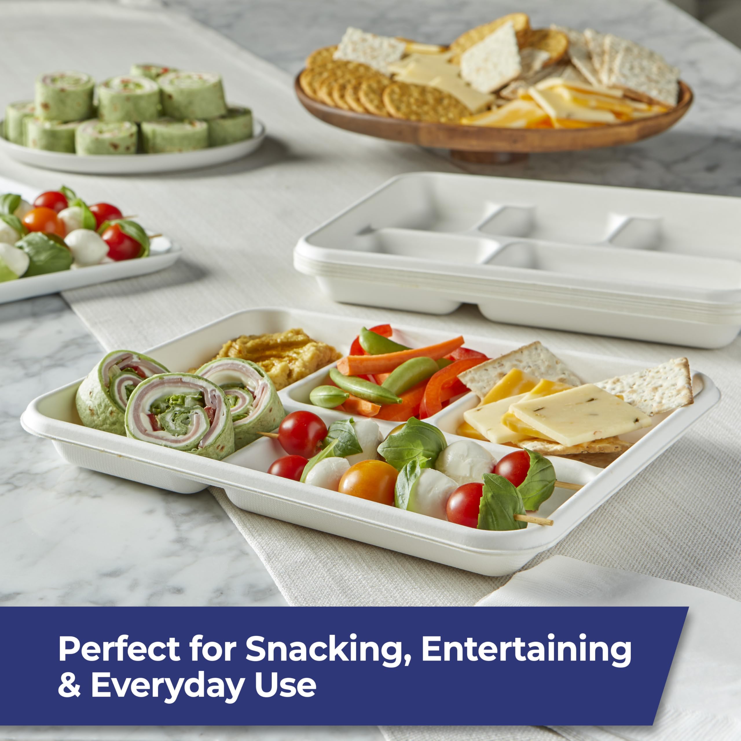 hefty-ecosave-compostable-5-compartment-paper-trays-12-count image 5