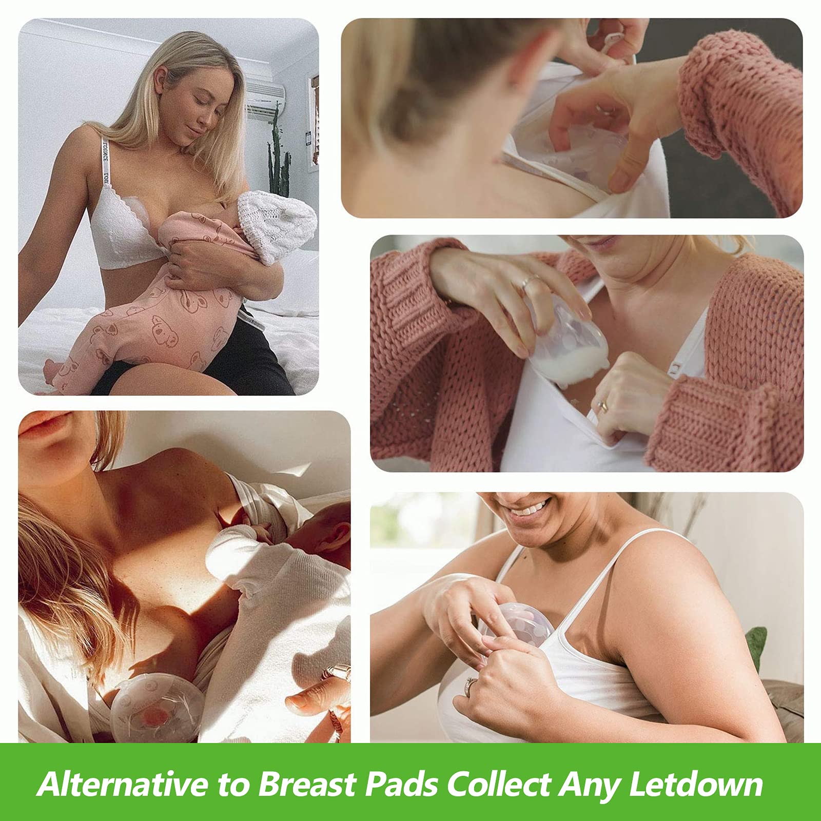 haakaa-ladybug-breast-milk-collector-manual-breast-pump-combo-5-oz-4-oz-2-pack image 2