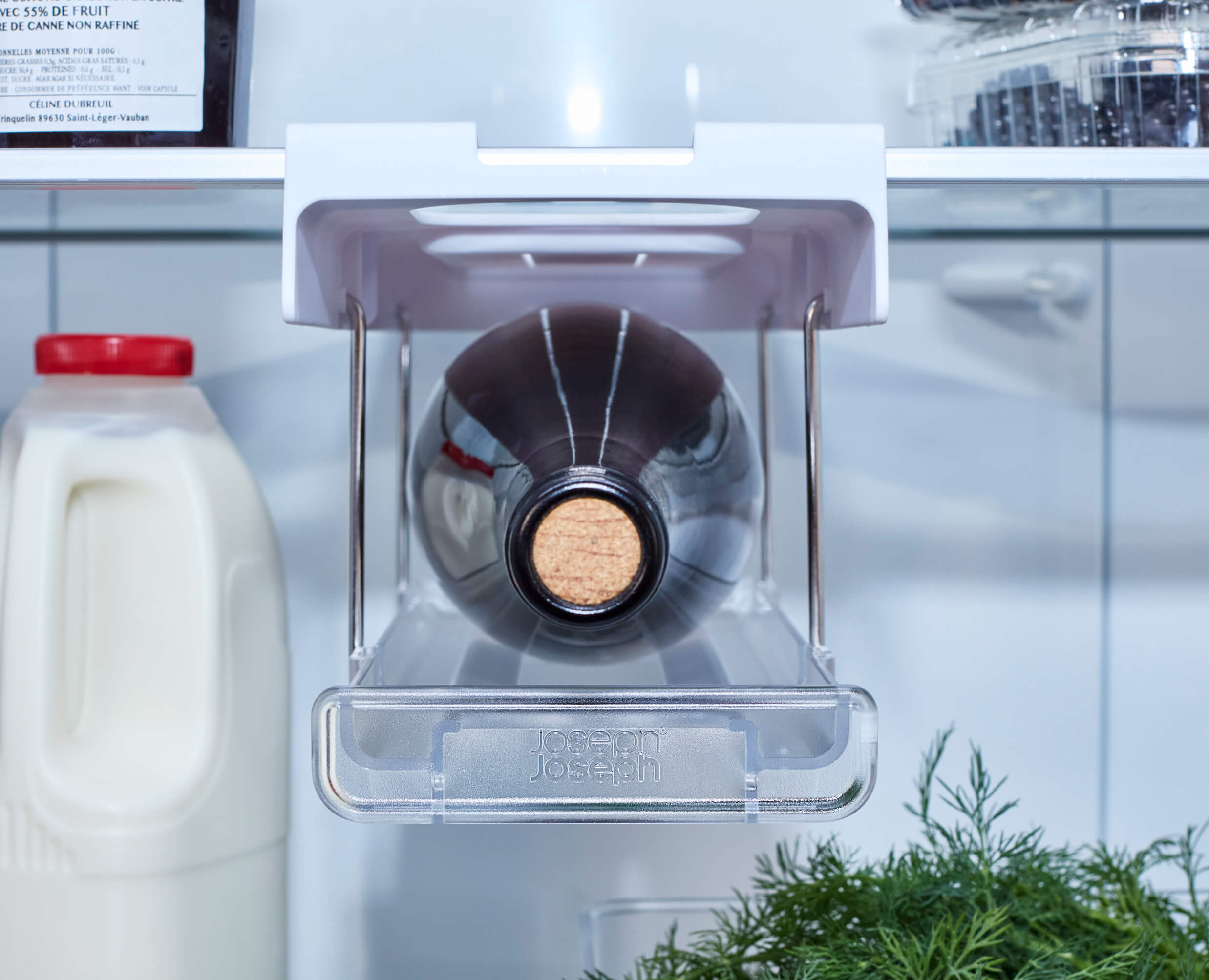 joseph-joseph-fridgestore-under-shelf-collapsible-bottle-holder image 5