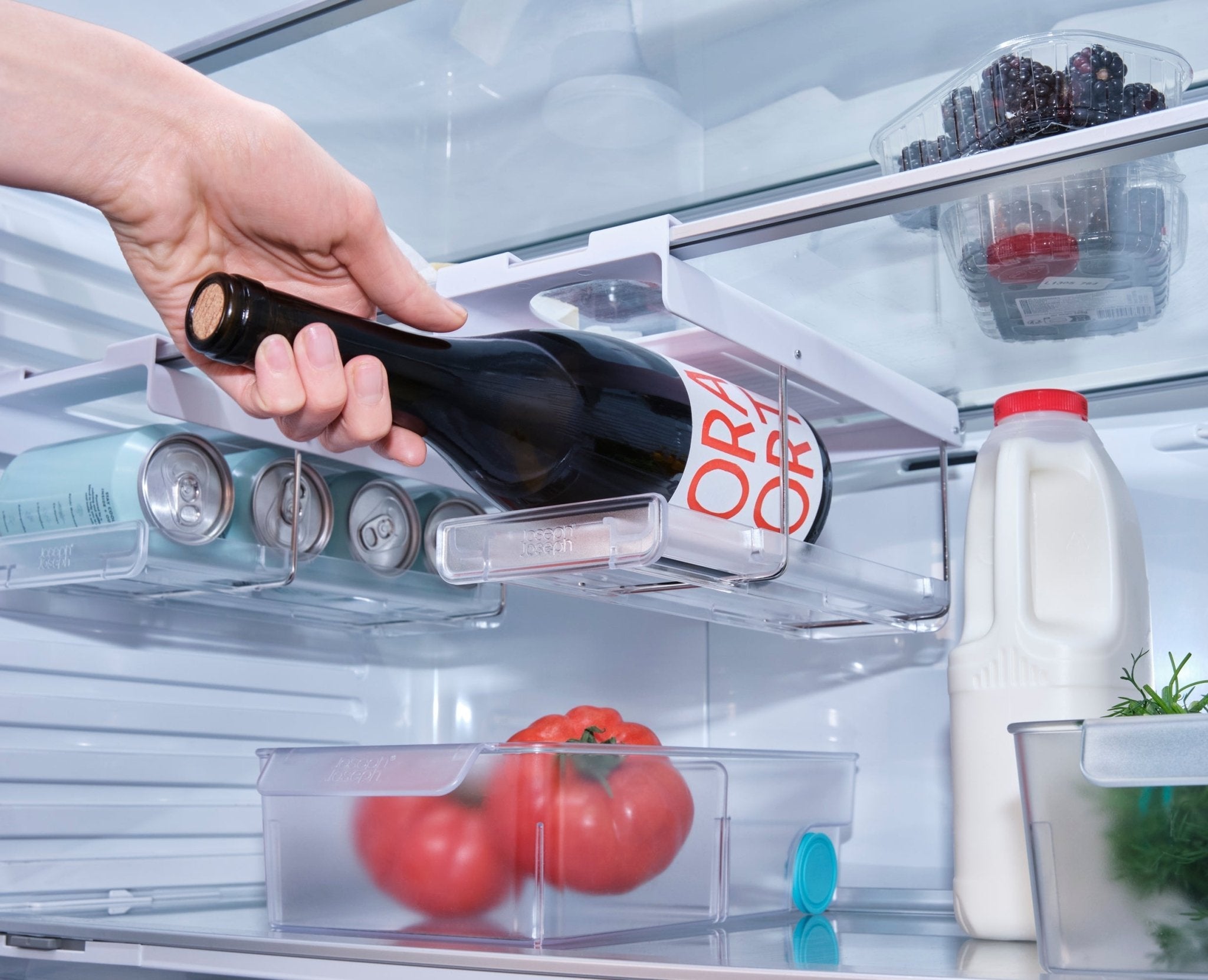 joseph-joseph-fridgestore-pack-of-2-under-shelf-bottle-holders image 4