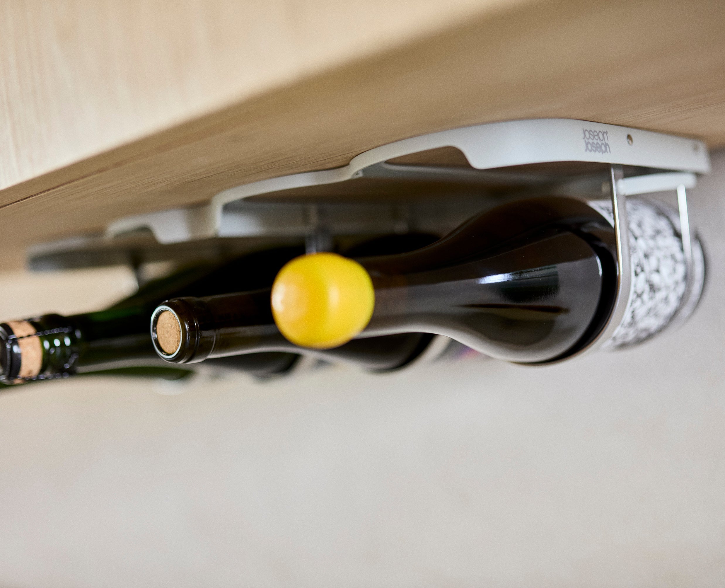 joseph-joseph-cradle-under-shelf-folding-wine-bottle-rack image 5