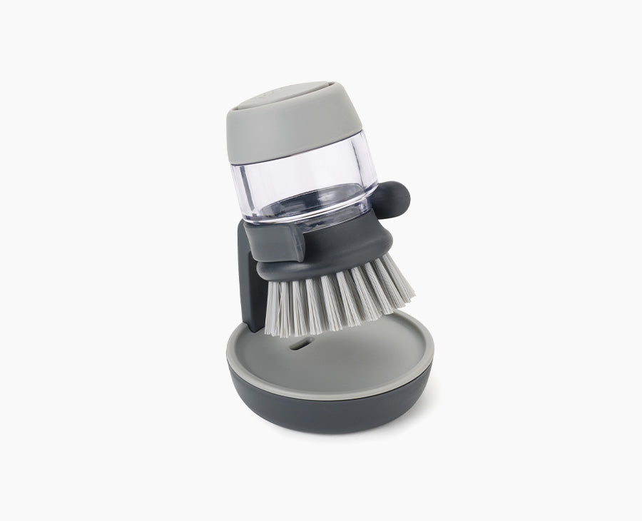 joseph-joseph-palm-scrub-grey-washing-up-brush image 1