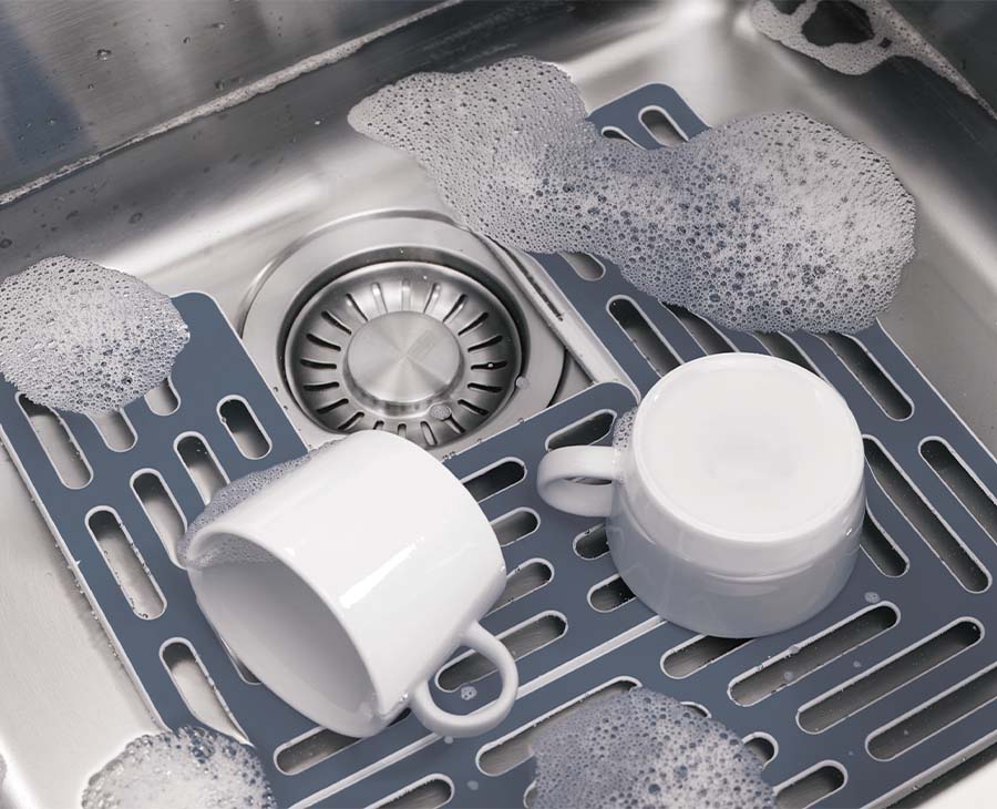 joseph-joseph-sink-saver-grey-adjustable-sink-mat image 2