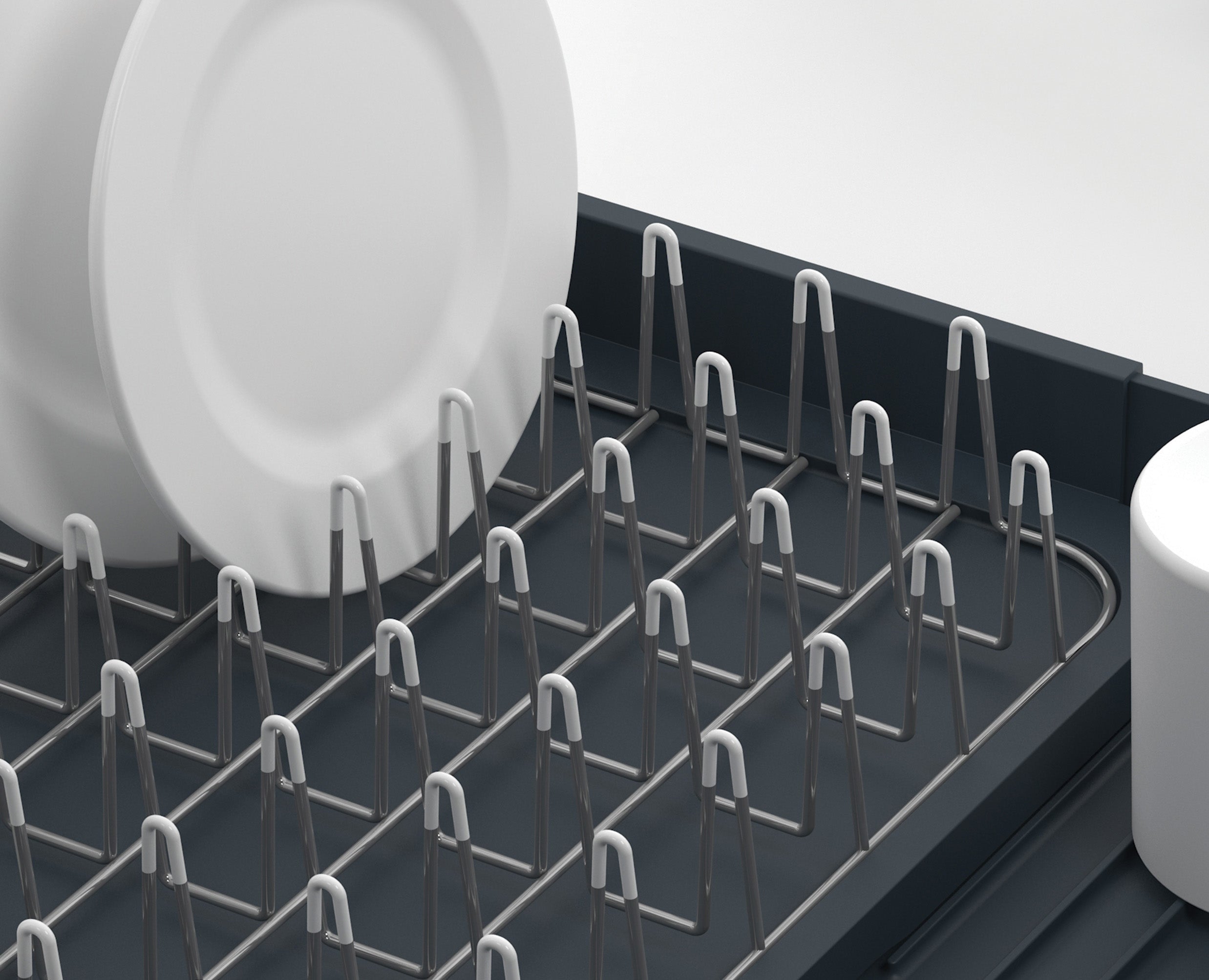 joseph-joseph-extend-grey-expandable-dish-drainer image 4