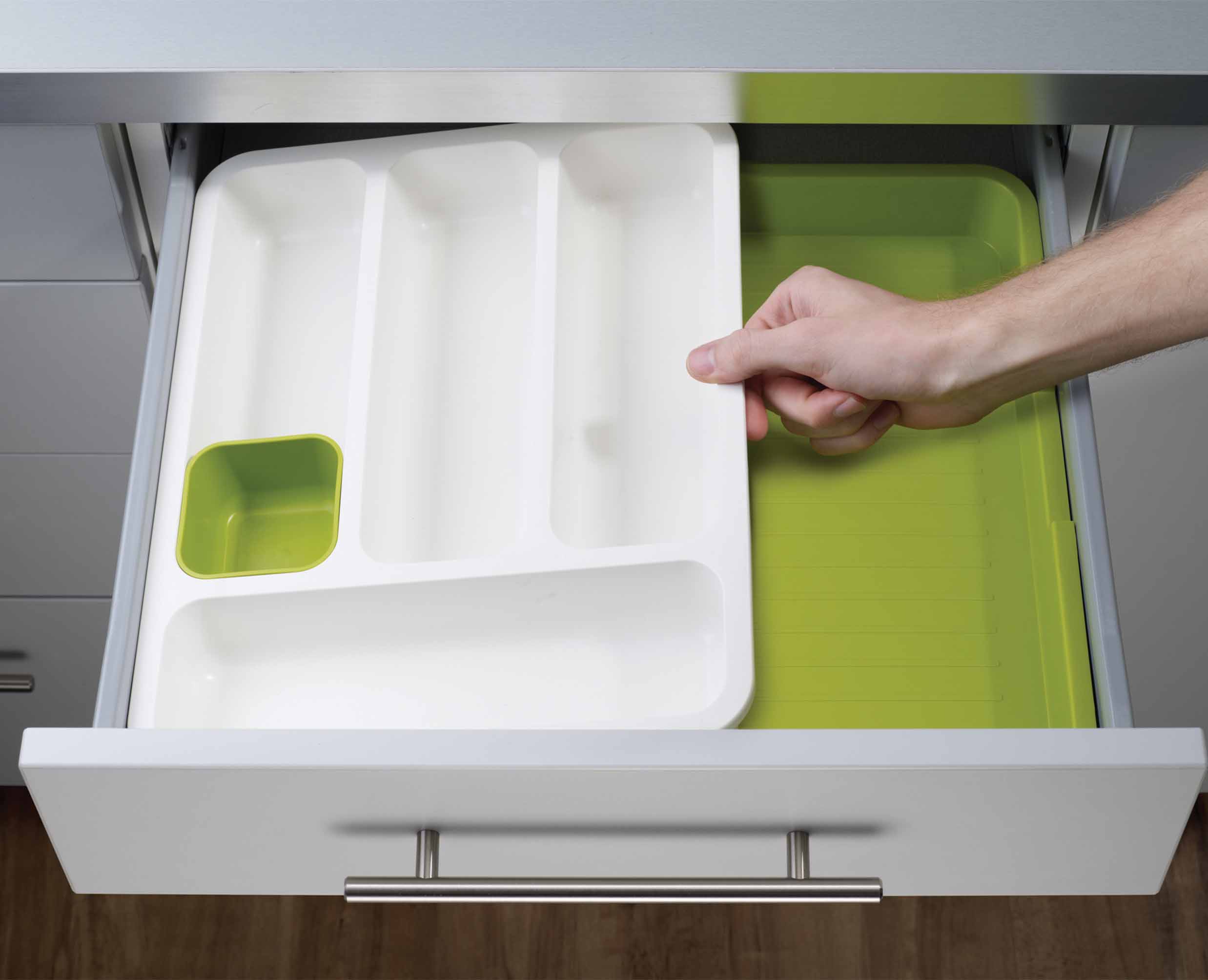joseph-joseph-drawerstore-grey-expandable-cutlery-tray image 5