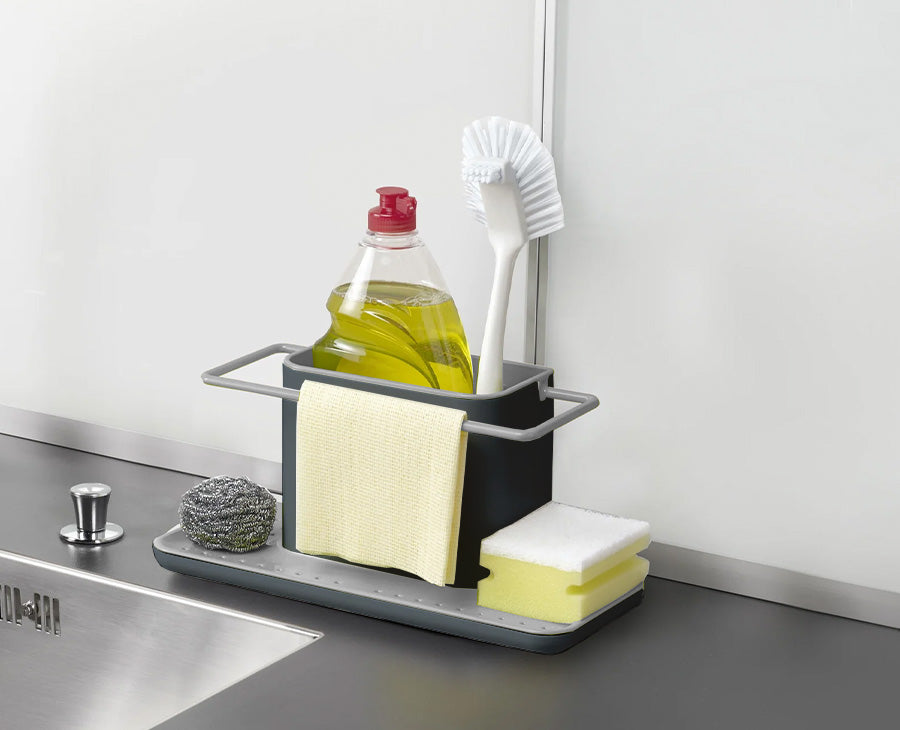 joseph-joseph-caddy-large-grey-kitchen-sink-tidy image 2