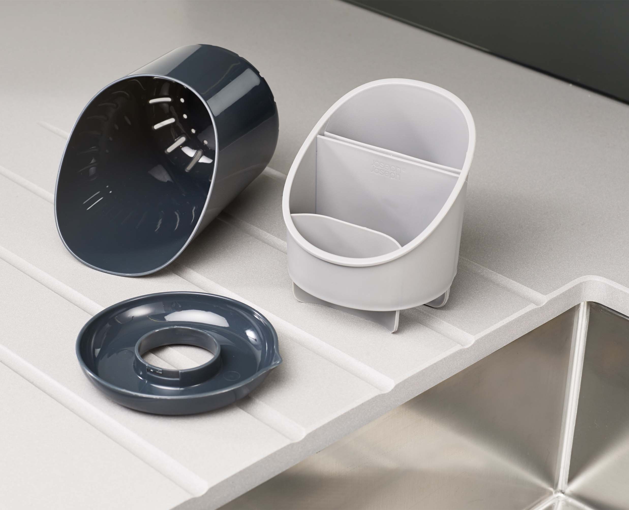 joseph-joseph-dock-grey-cutlery-drainer image 5