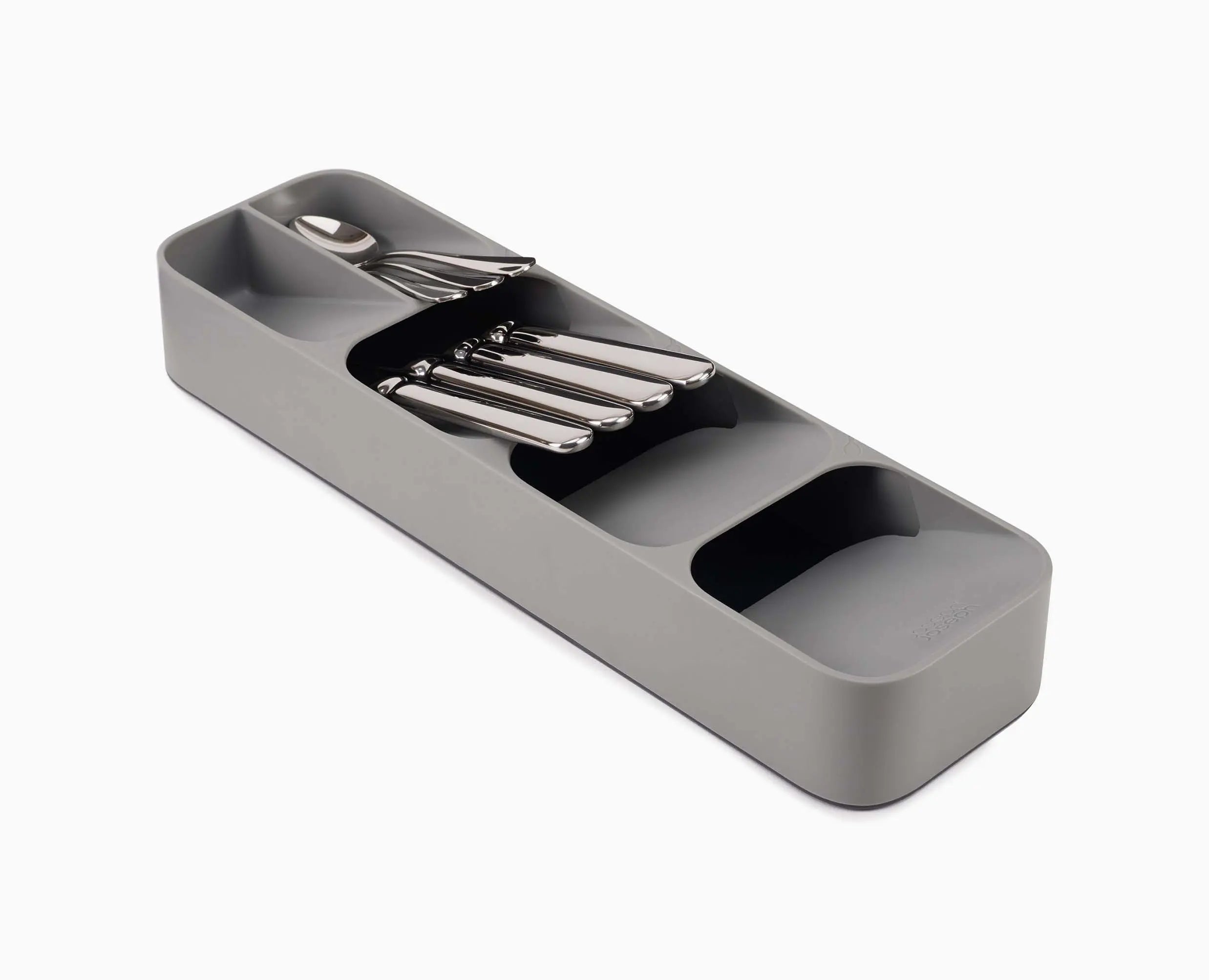 joseph-joseph-drawerstore-grey-compact-cutlery-organiser image 1