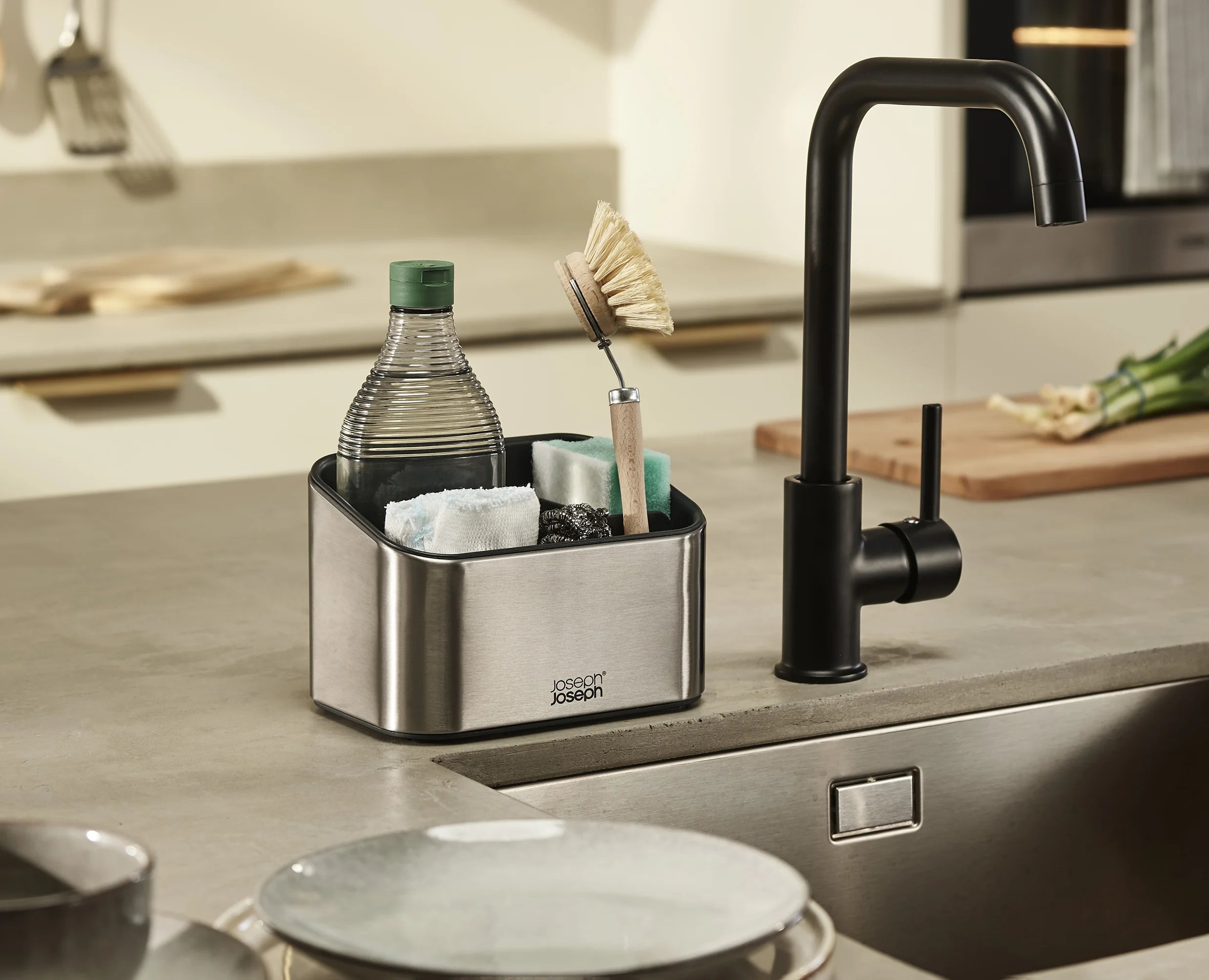 joseph-joseph-surface-stainless-steel-tiered-sink-tidy image 3
