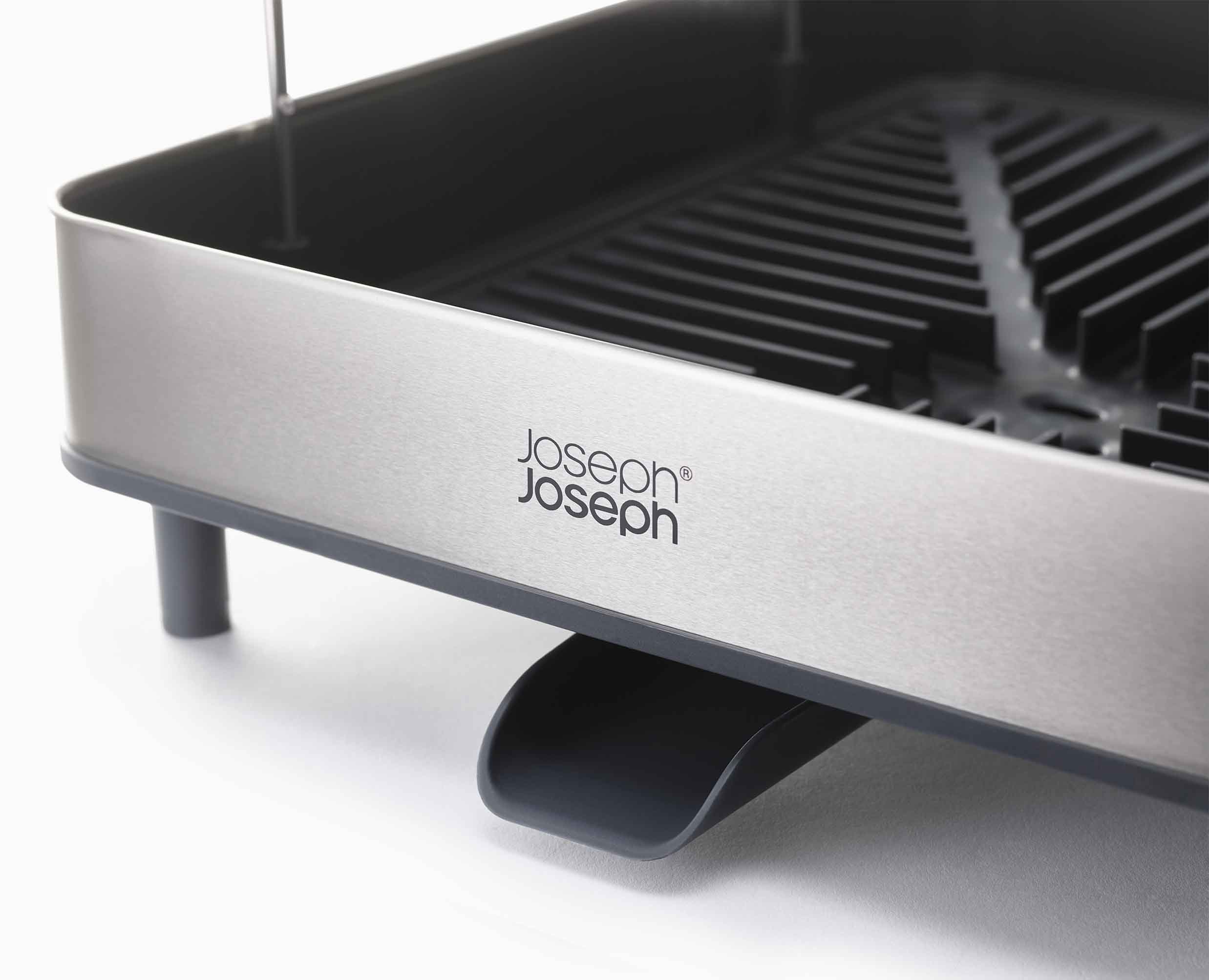 joseph-joseph-excel-stainless-steel-2-tier-dish-rack image 4