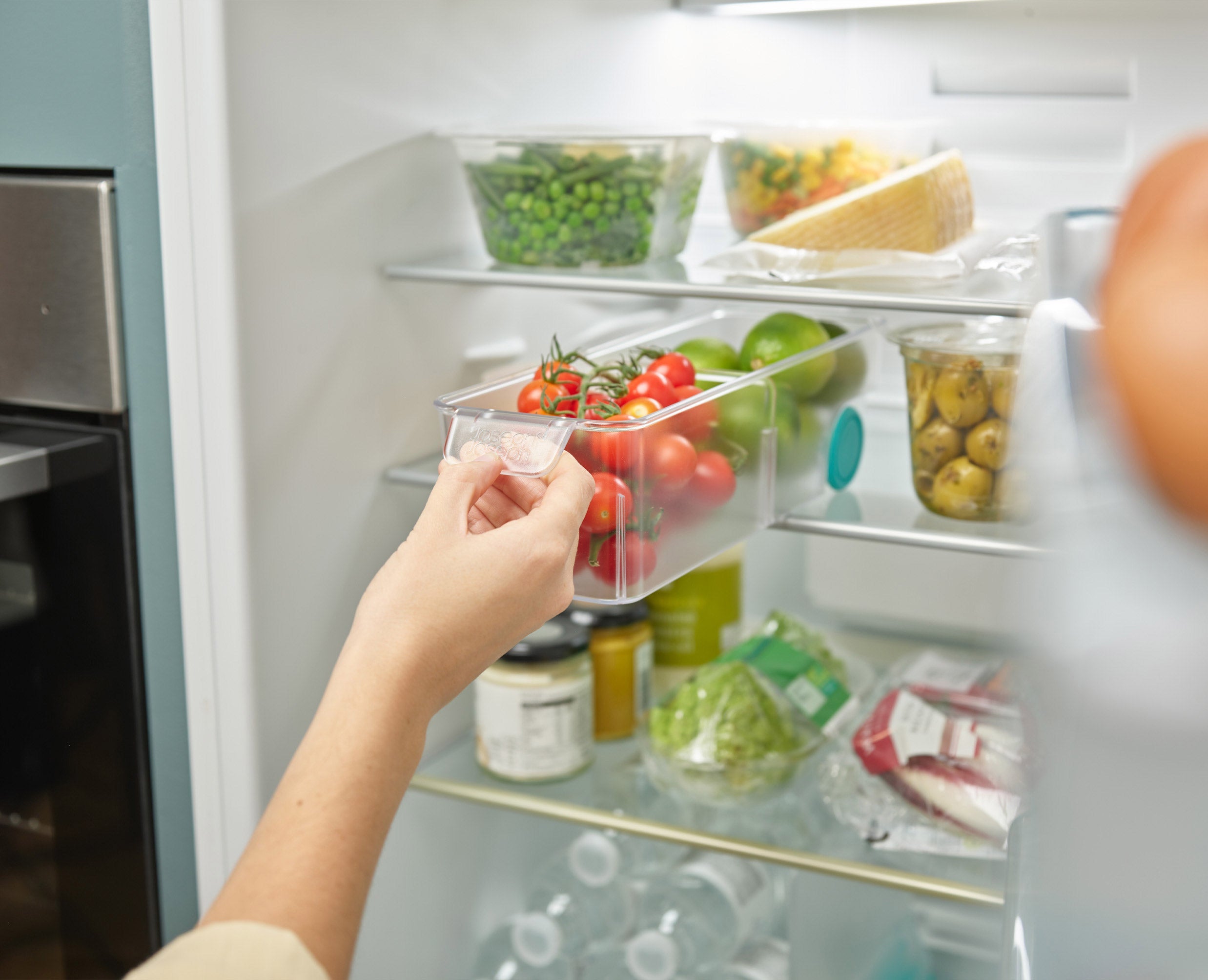 joseph-joseph-fridgestore-clear-storage-bin-set-of-2 image 2