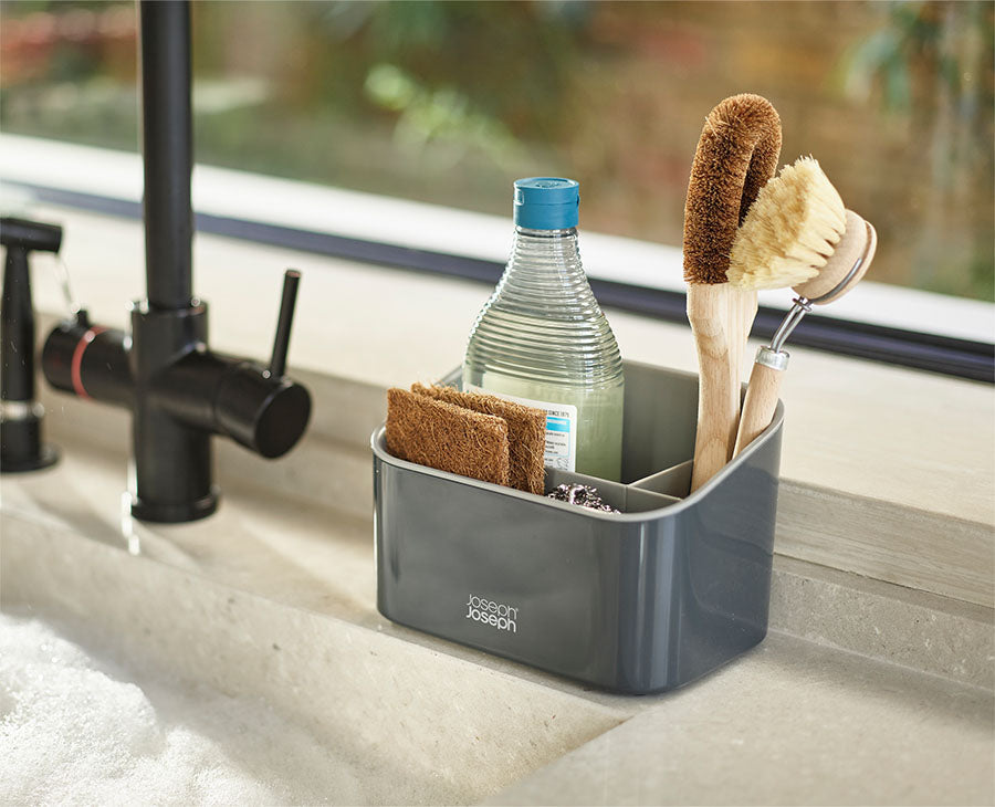 joseph-joseph-sinkstore-tiered-grey-sink-tidy image 2