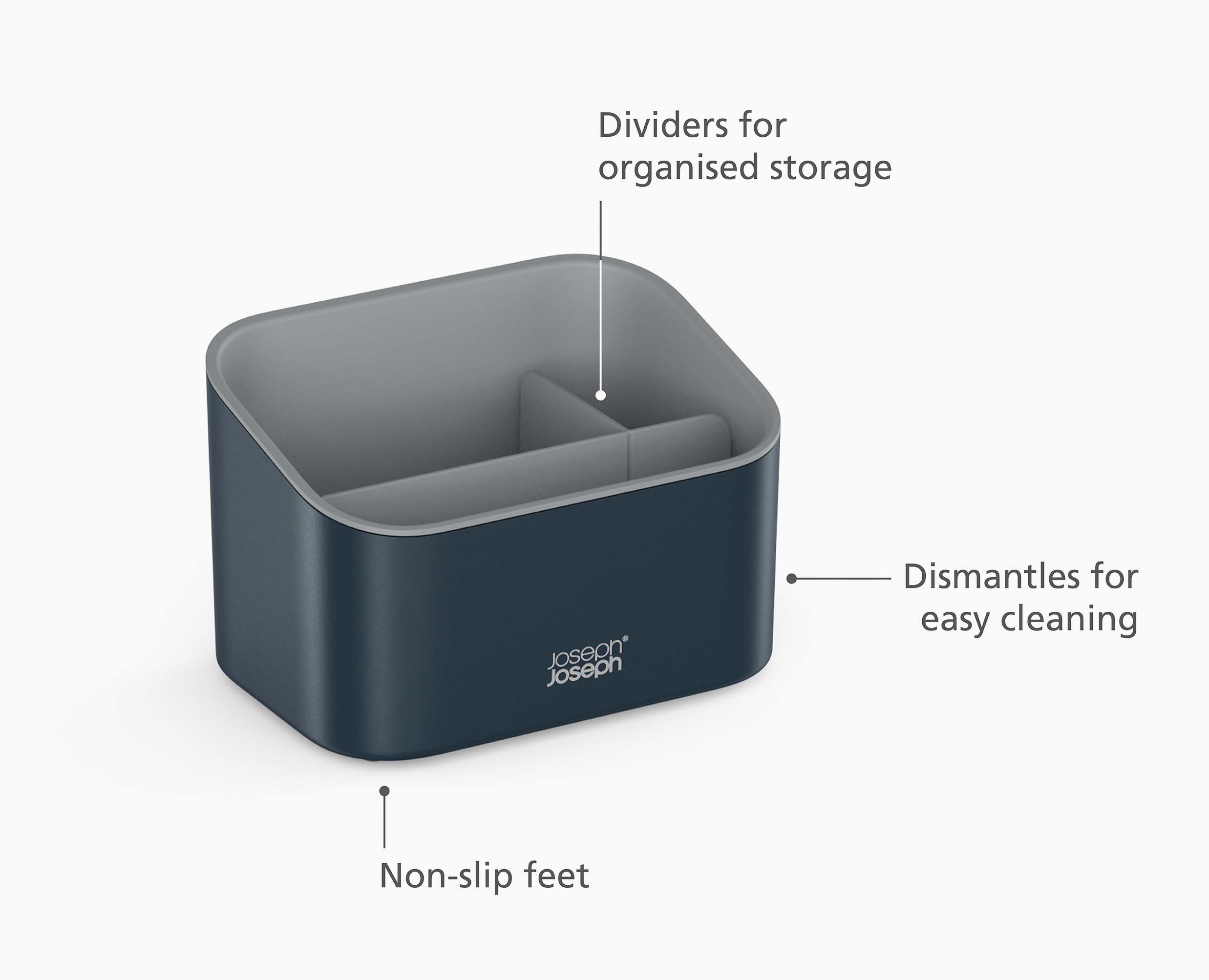joseph-joseph-sinkstore-tiered-grey-sink-tidy image 6