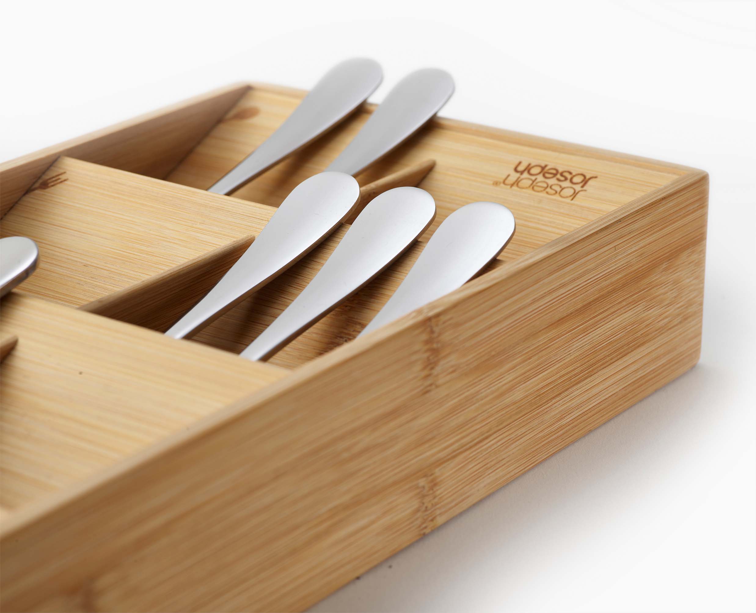 joseph-joseph-drawerstore-bamboo-large-cutlery-organiser image 7