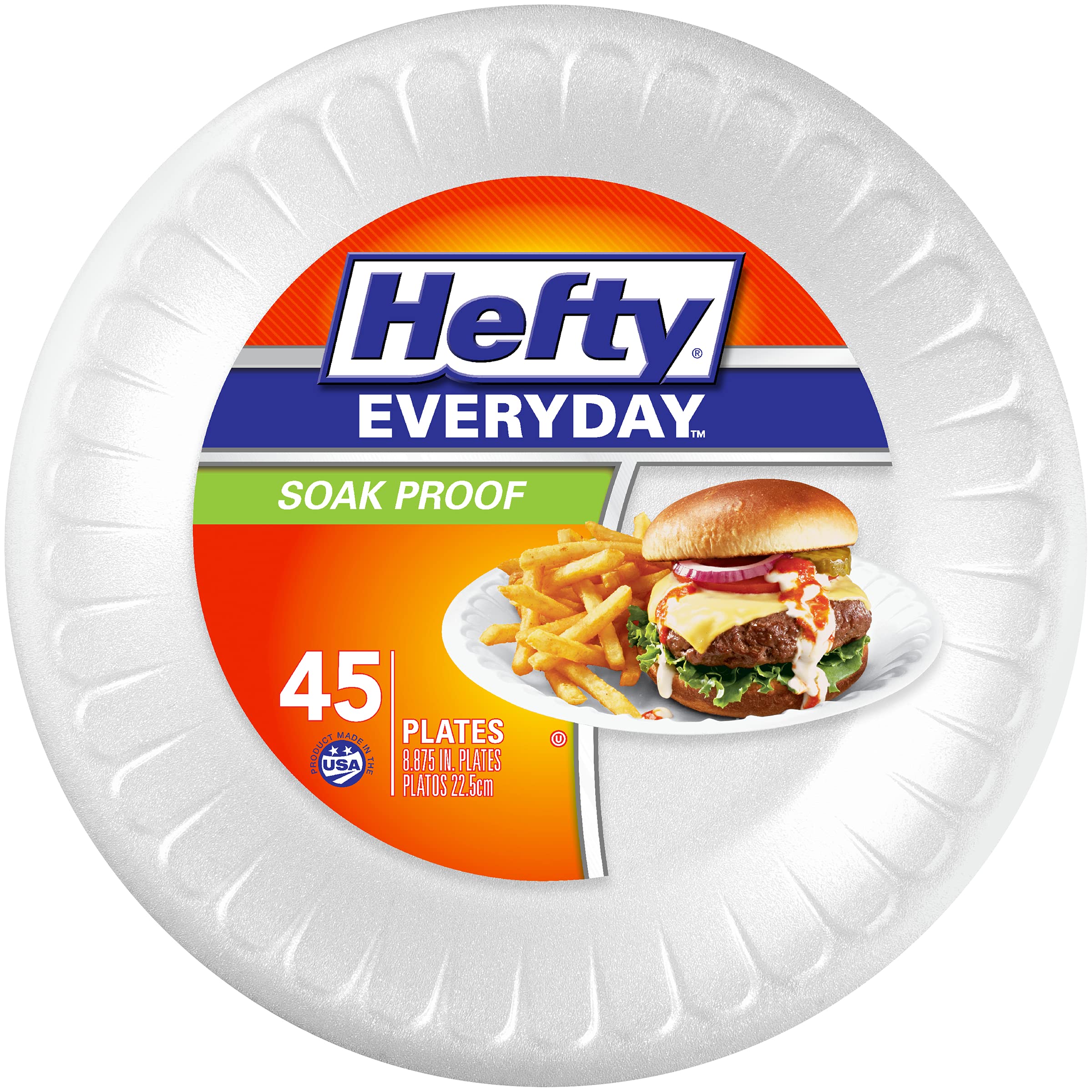 hefty-everyday-soak-proof-round-foam-plates-white-10-25-inches-60-count image 7