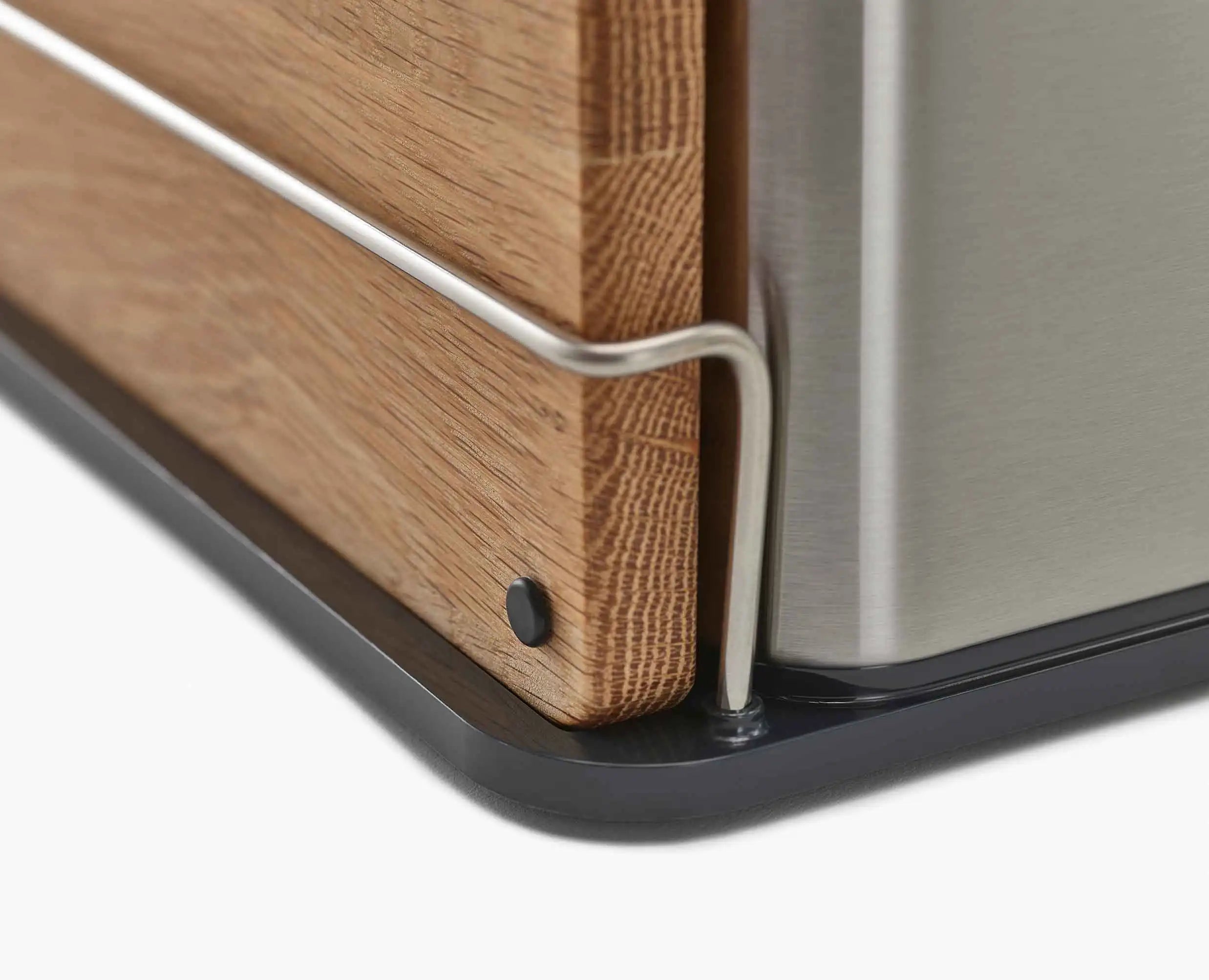 joseph-joseph-counterstore-stainless-steel-worktop-organiser-with-chopping-board image 6