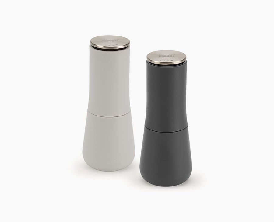 joseph-joseph-milltop-grey-salt-pepper-mills image 1