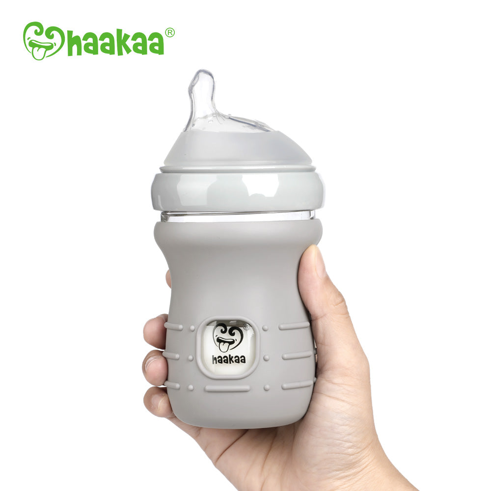 haakaa-generation-3-silicone-glass-bottle-cover-4-pack image 3