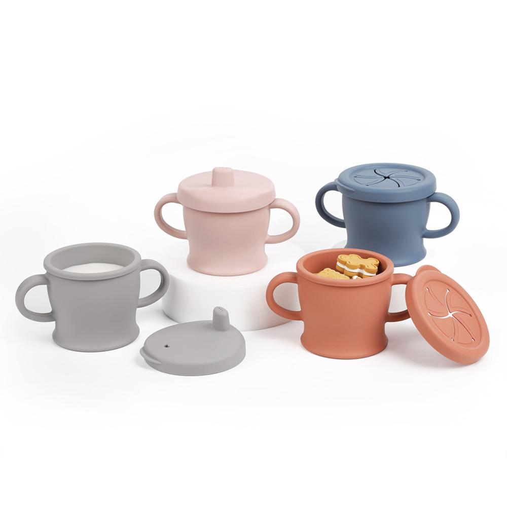 haakaa-silicone-sip-n-snack-cup-8-oz image 2