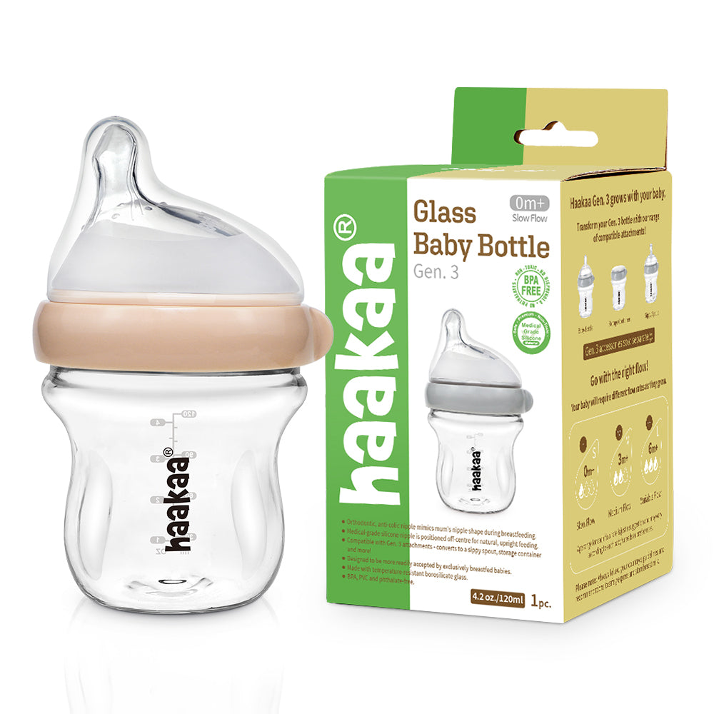 haakaa-generation-3-glass-baby-bottle-3-oz-90-ml-pack-of-2 image 8