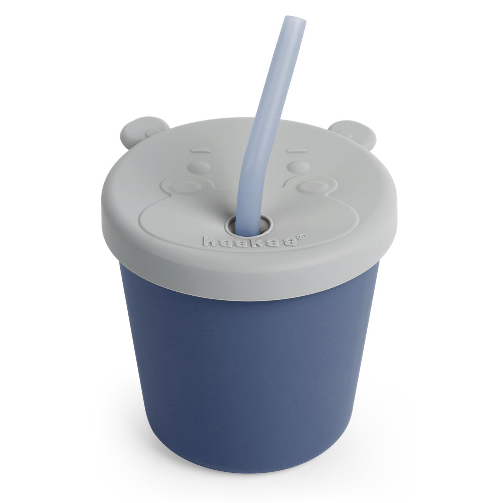 haakaa-jolly-hippo-silicone-sippy-cup-1-pack image 2