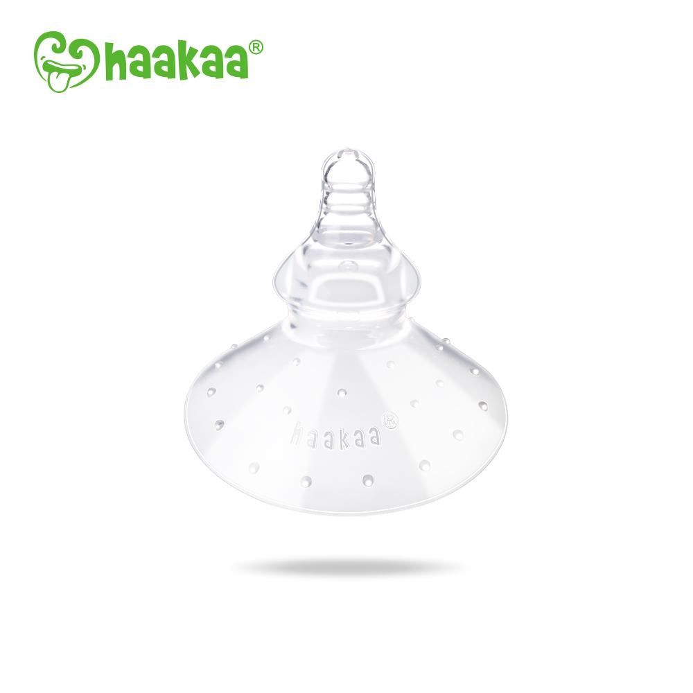 haakaa-silicone-nipple-shields-round-shape-pack-of-4 image 1