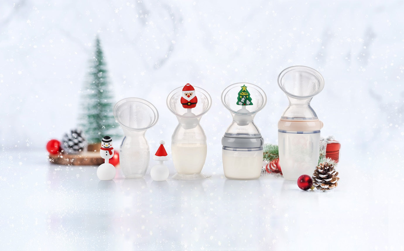 haakaa-winter-holiday-silicone-breast-pump-stopper-gift-set-4-pack image 3