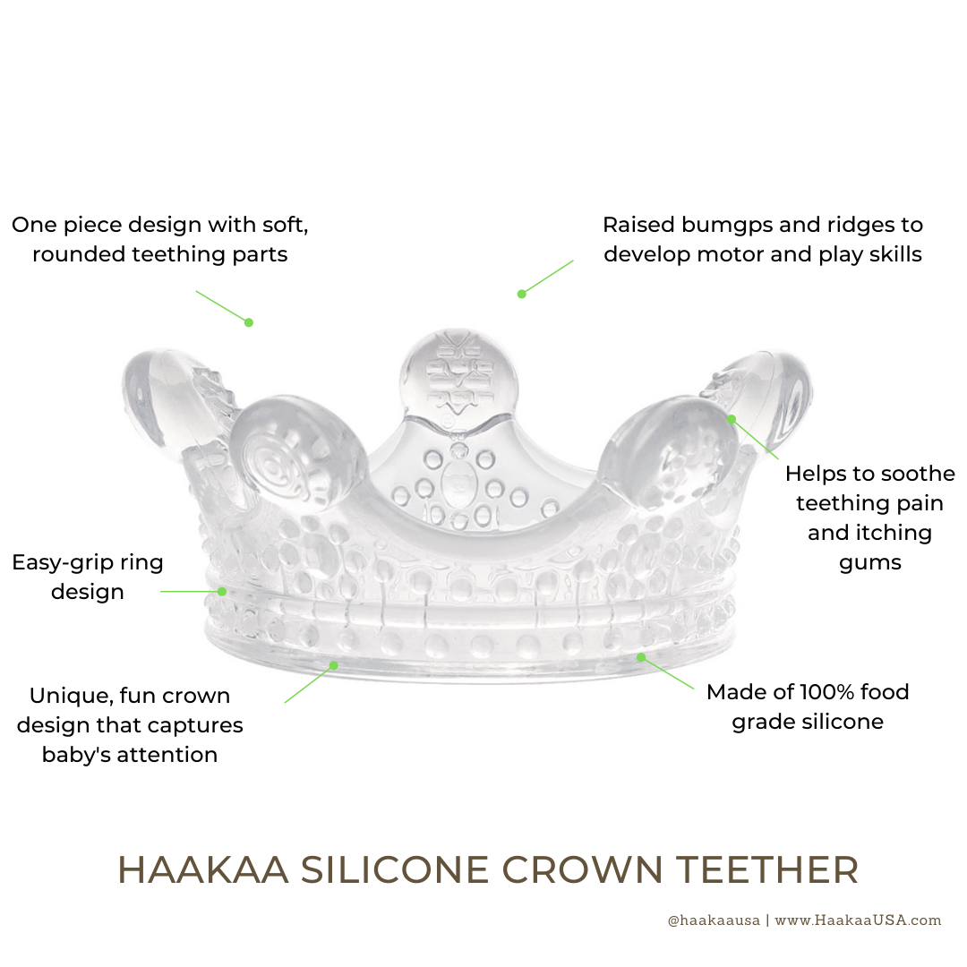 haakaa-silicone-crown-teether-pack-of-4 image 2