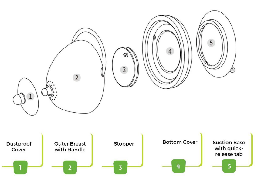 haakaa-silicone-lactation-demo-breast-1-pk image 7