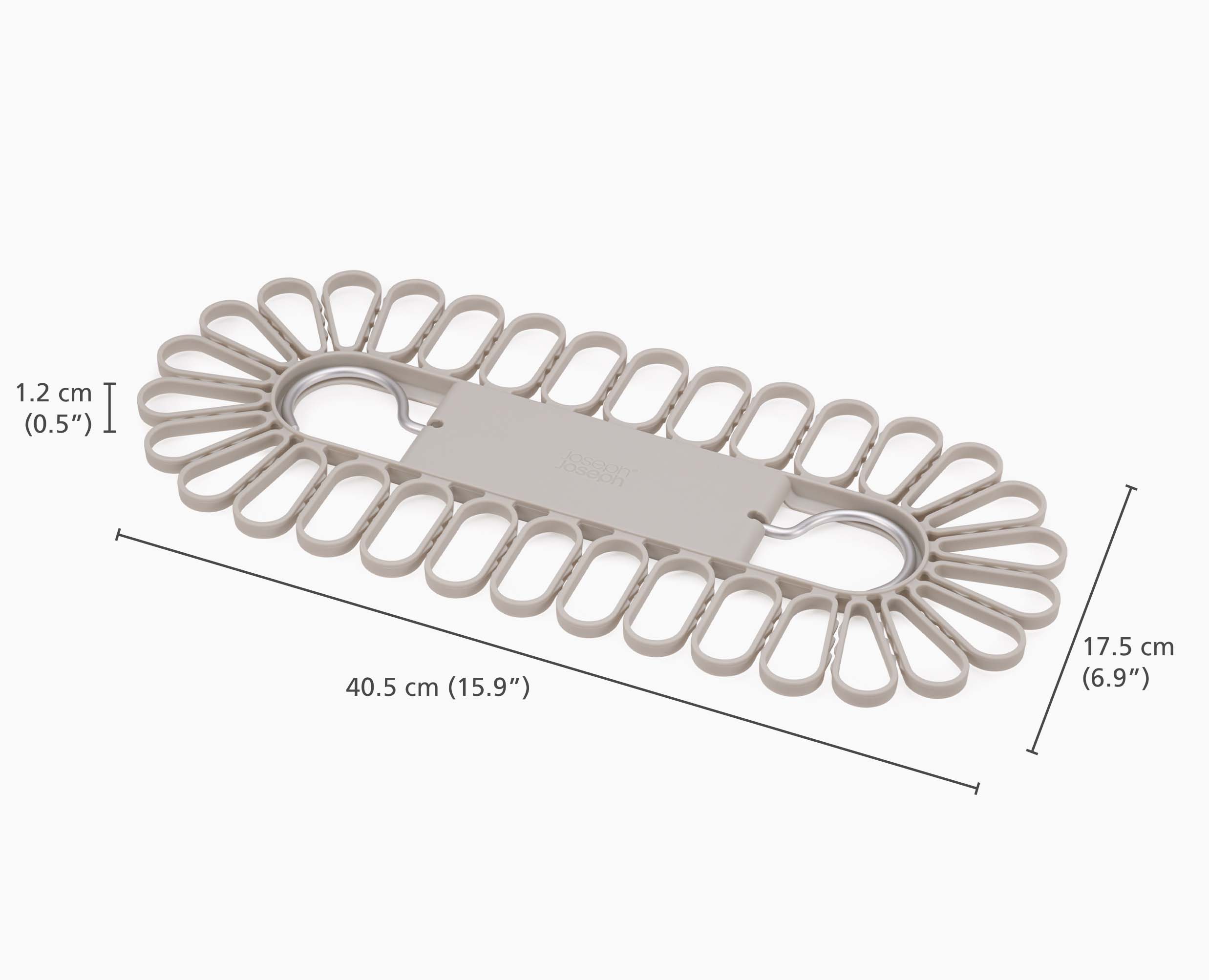 joseph-joseph-petal-32-piece-quick-grip-ecru-drying-hanger image 5