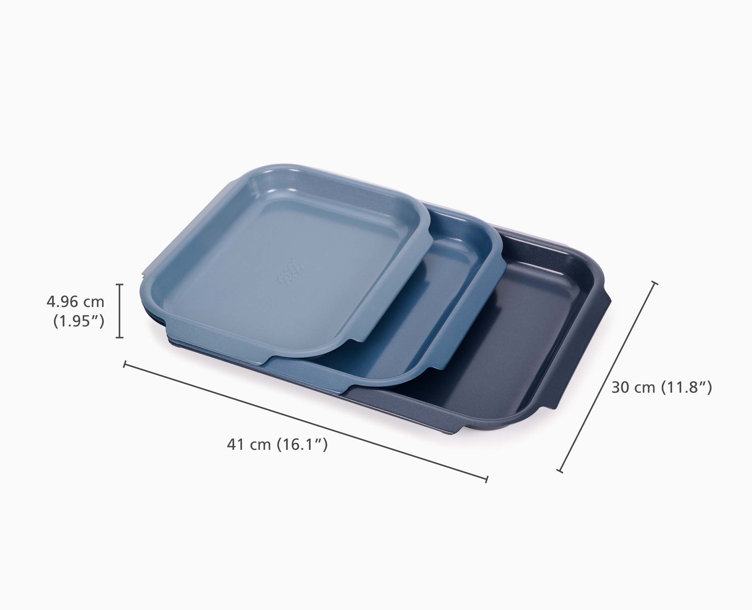 joseph-joseph-nest-bake-non-stick-3-piece-blue-baking-tray-set image 5