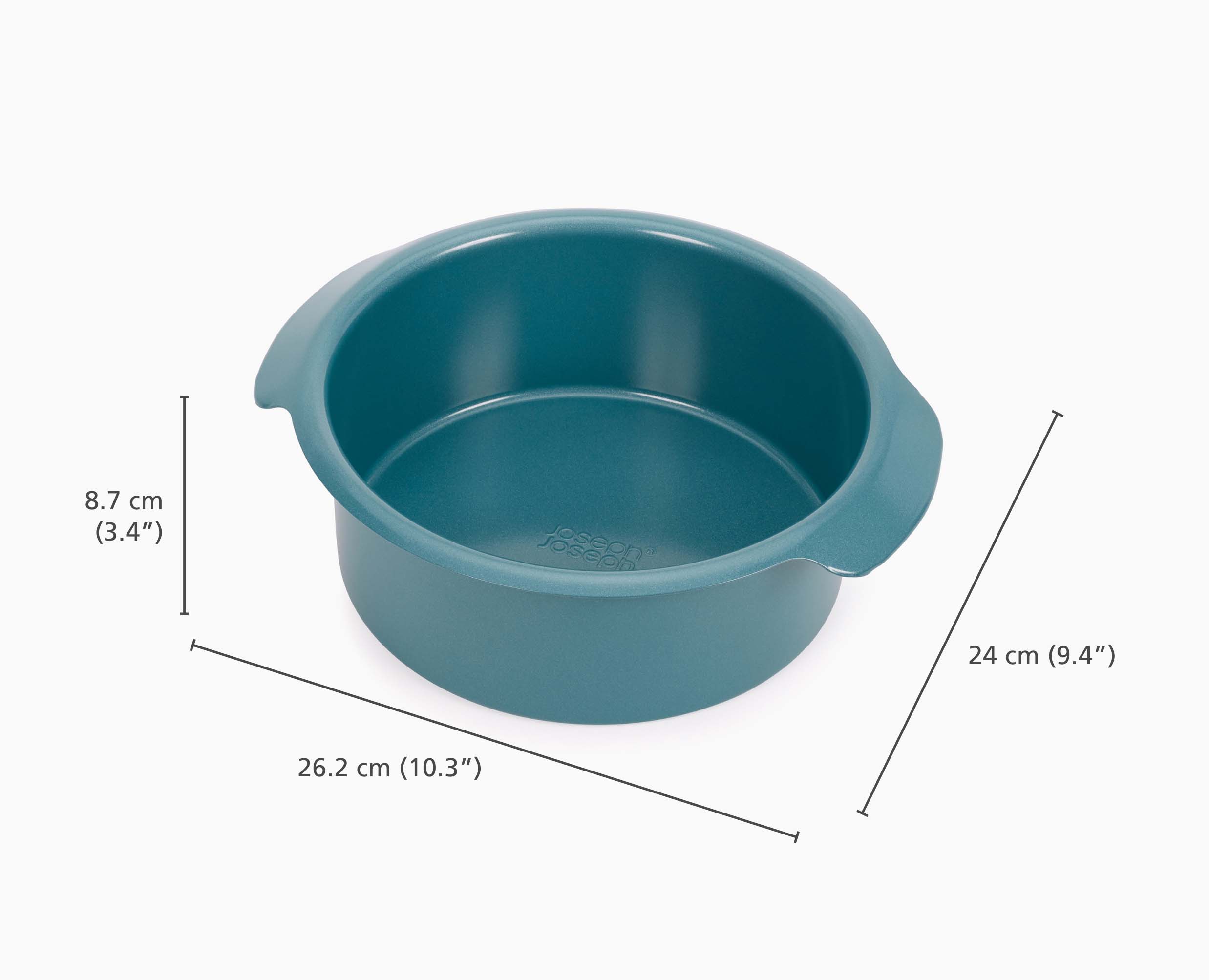 joseph-joseph-nest-bake-non-stick-20cm-blue-round-cake-tin image 5