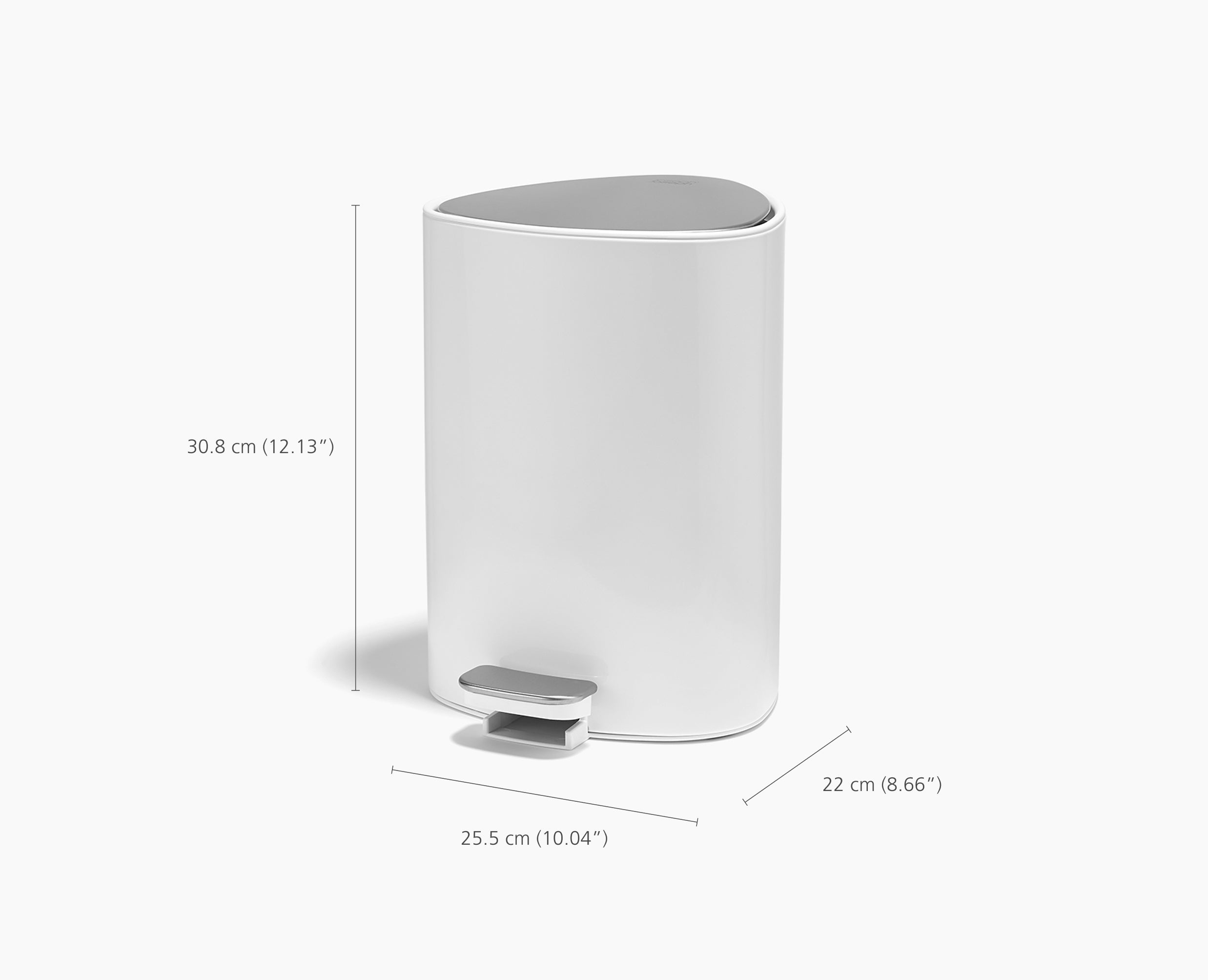 joseph-joseph-easystore-5l-gloss-white-bathroom-bin-starter-set-with-liners image 6