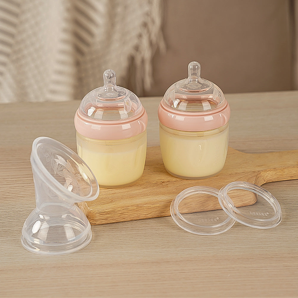 haakaa-gen-3-silicone-breast-pump-and-bottle-pack-160-ml-6-oz image 6