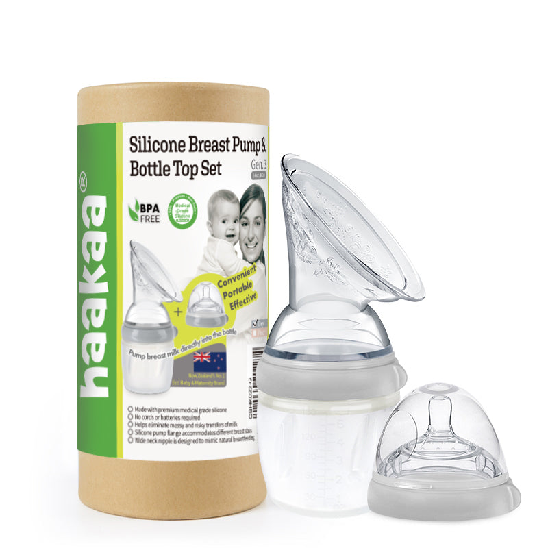haakaa-gen-3-silicone-breast-pump-flange-and-bottle-set-160-ml-6-oz image 6