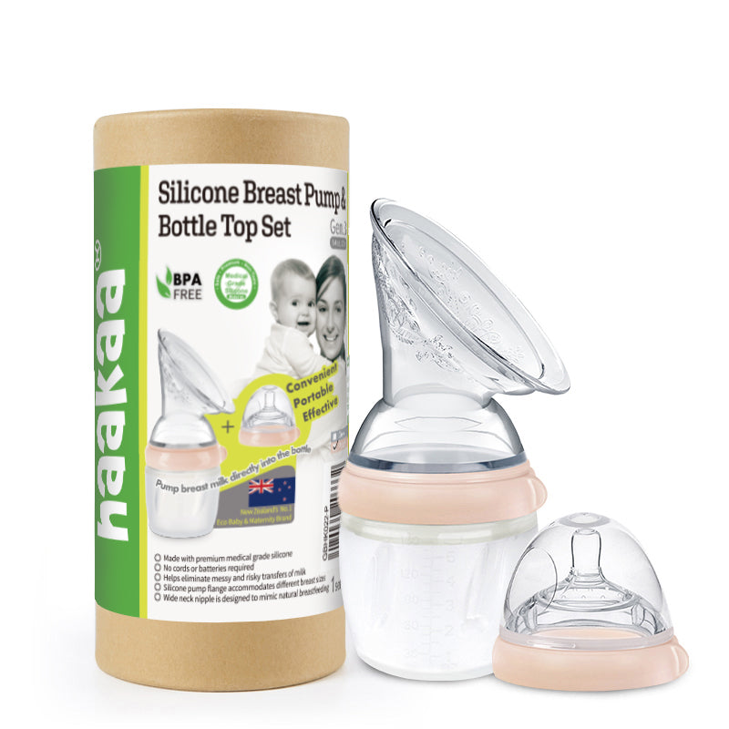 haakaa-gen-3-silicone-breast-pump-flange-and-bottle-set-160-ml-6-oz image 7