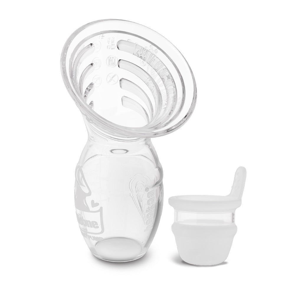 haakaa-gen-1-silicone-manual-breast-pump-with-spillguard-insert-4oz-100ml image 6