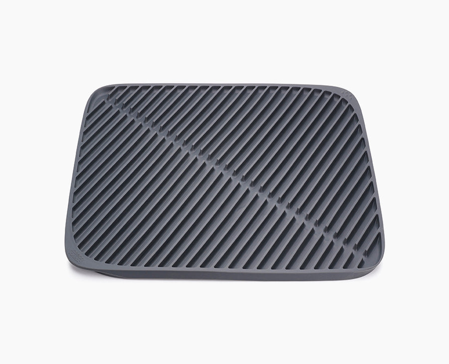 joseph-joseph-flume-grey-dish-draining-mat image 1