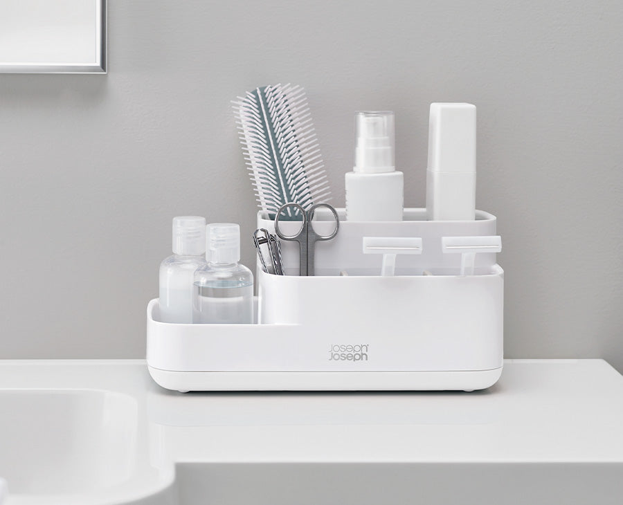 joseph-joseph-easystore-white-bathroom-storage-caddy image 2