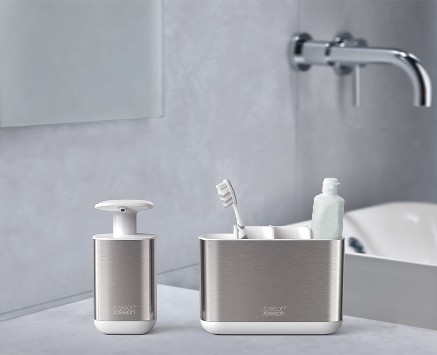 joseph-joseph-2-piece-stainless-steel-bathroom-sink-set image 2