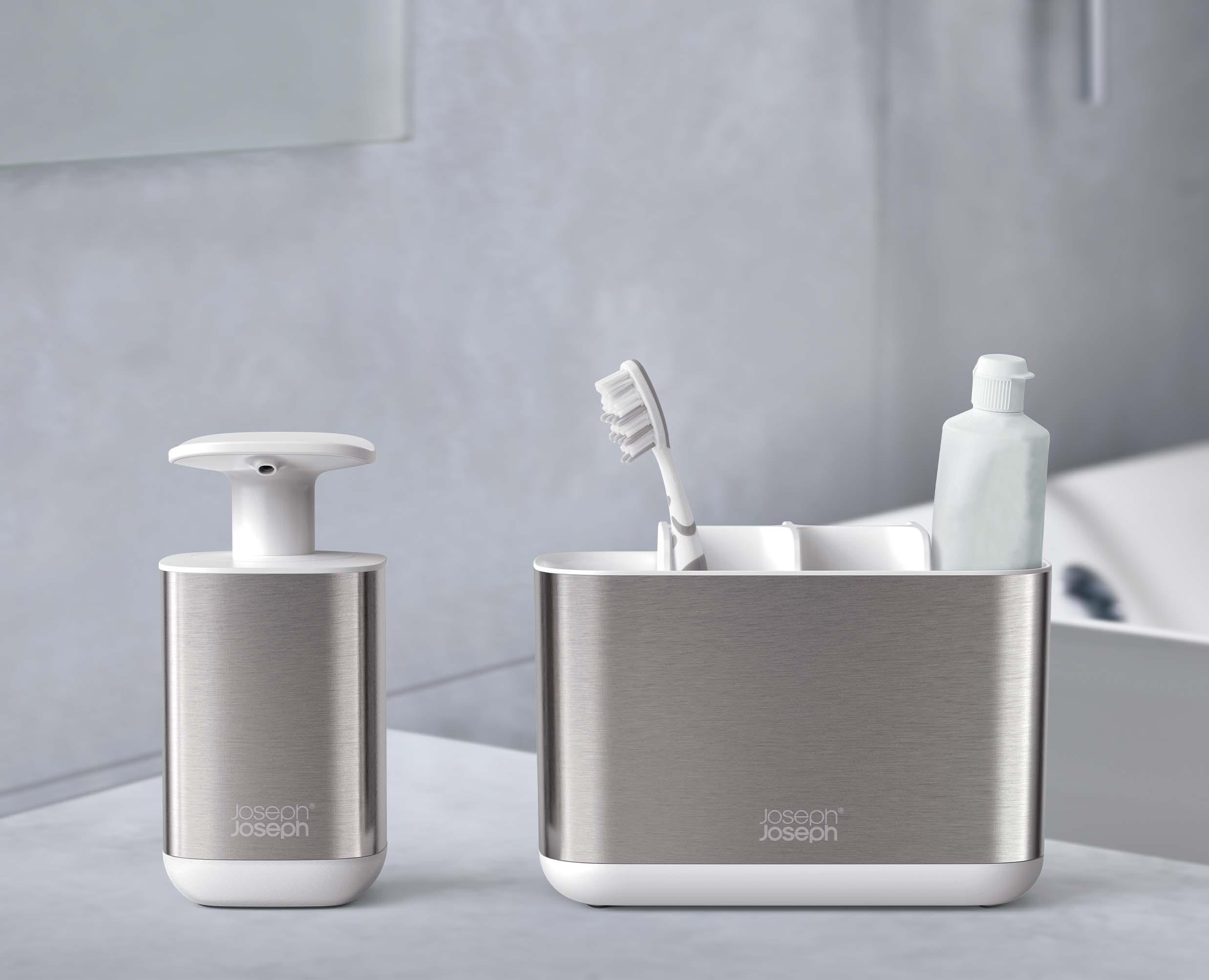 joseph-joseph-2-piece-stainless-steel-bathroom-sink-set image 3