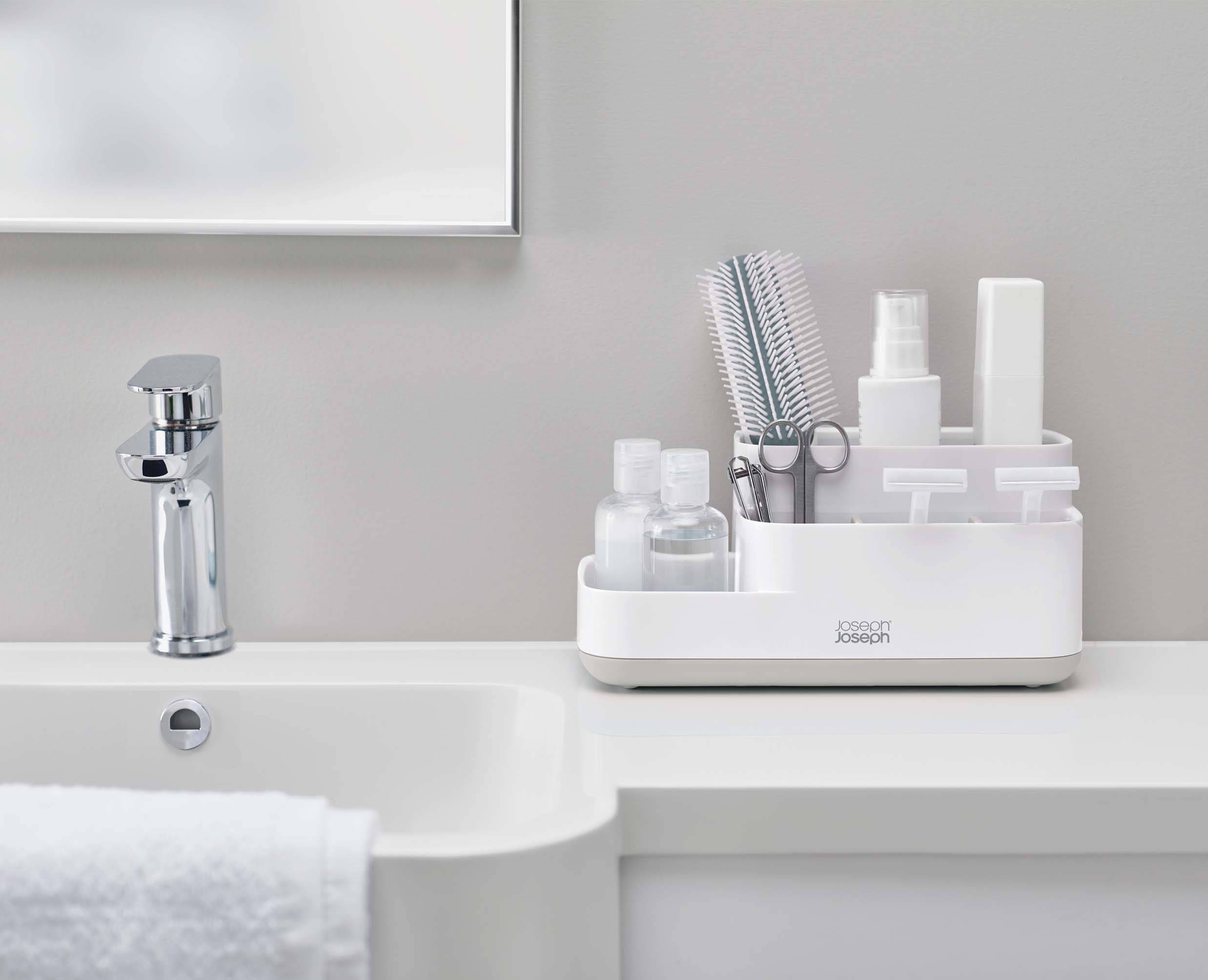 joseph-joseph-easystore-light-grey-bathroom-storage-caddy image 3