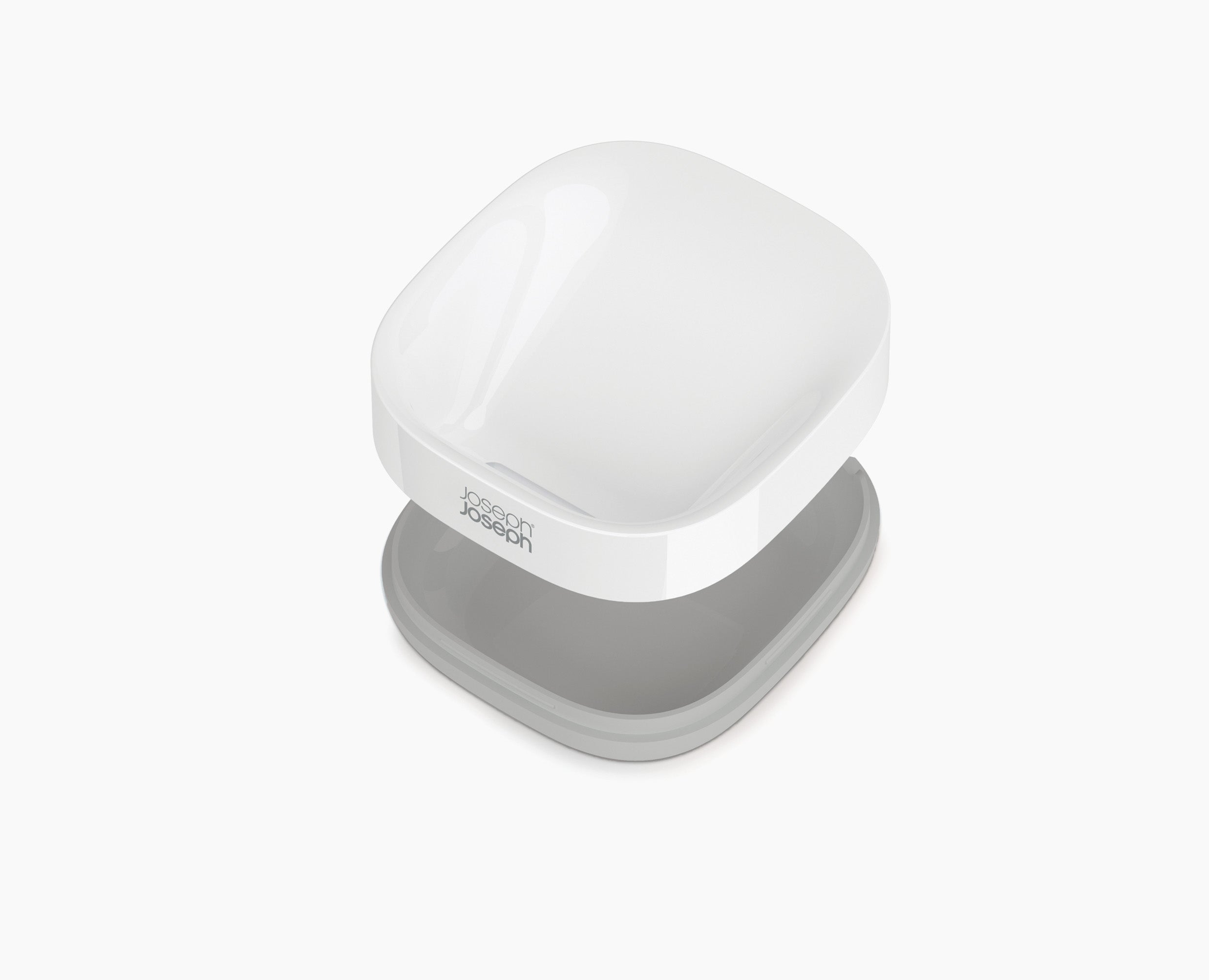 joseph-joseph-slim-compact-light-grey-soap-dish image 4