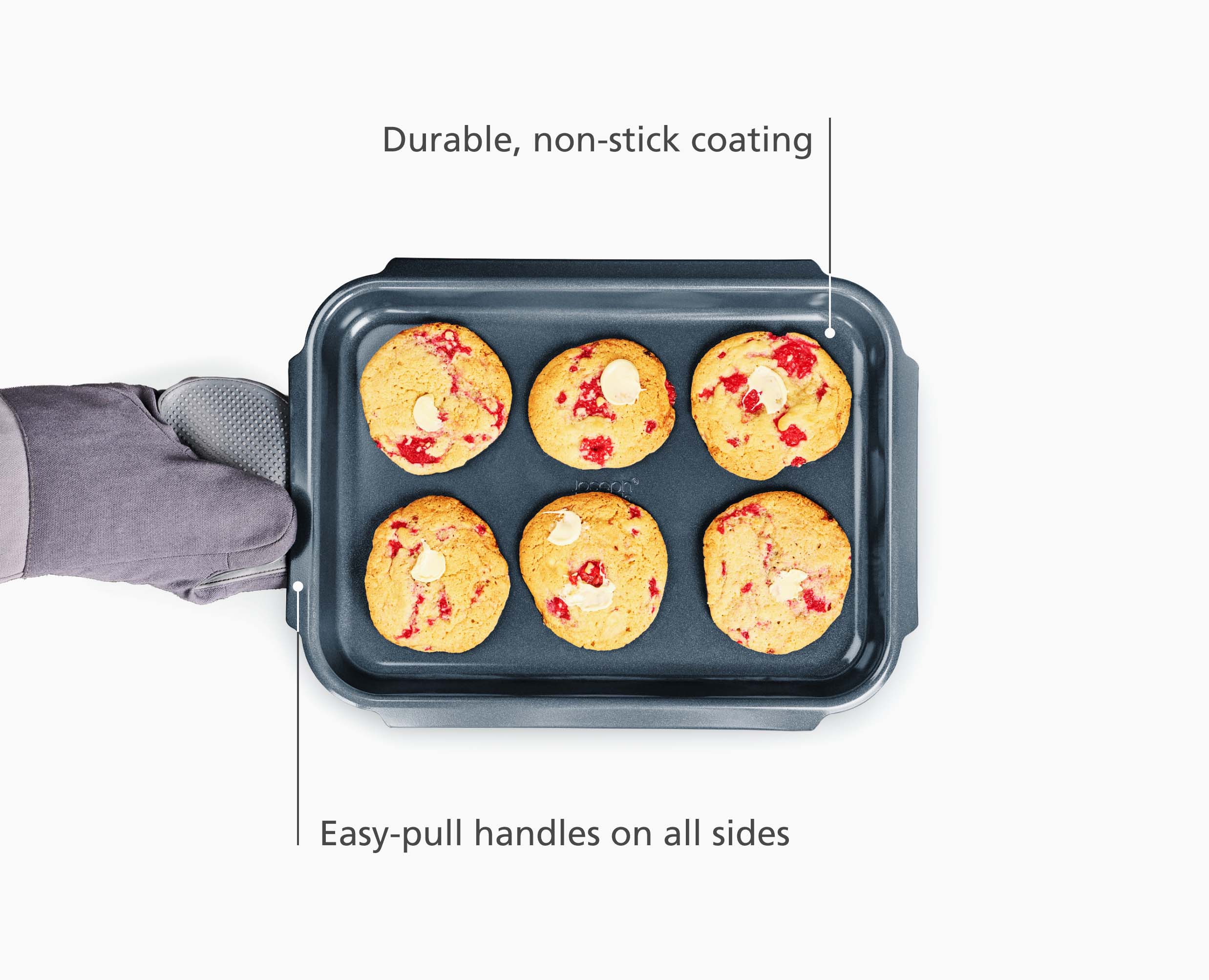 joseph-joseph-nest-bake-non-stick-large-blue-baking-tray image 4