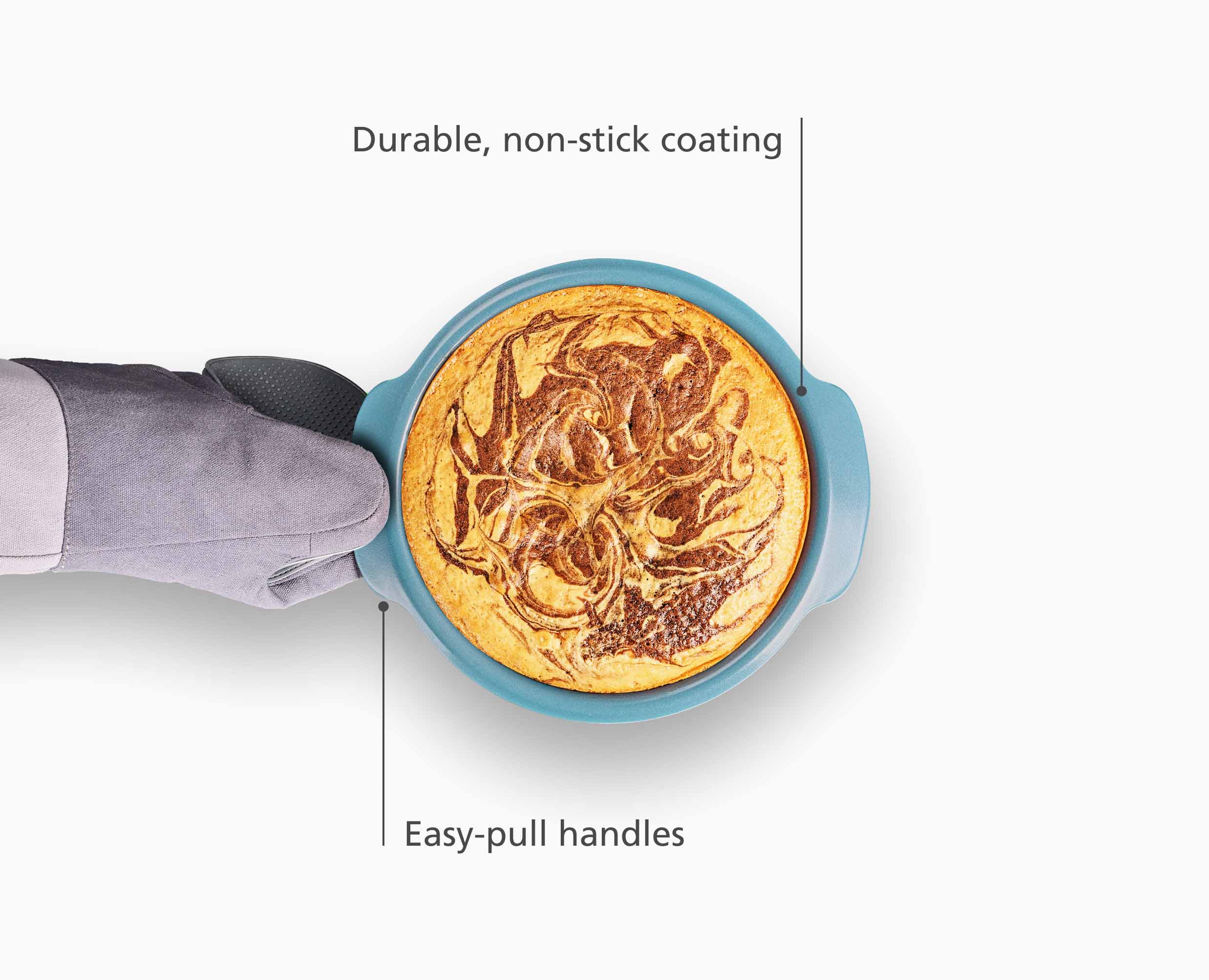 joseph-joseph-nest-bake-non-stick-20cm-blue-round-cake-tin image 4