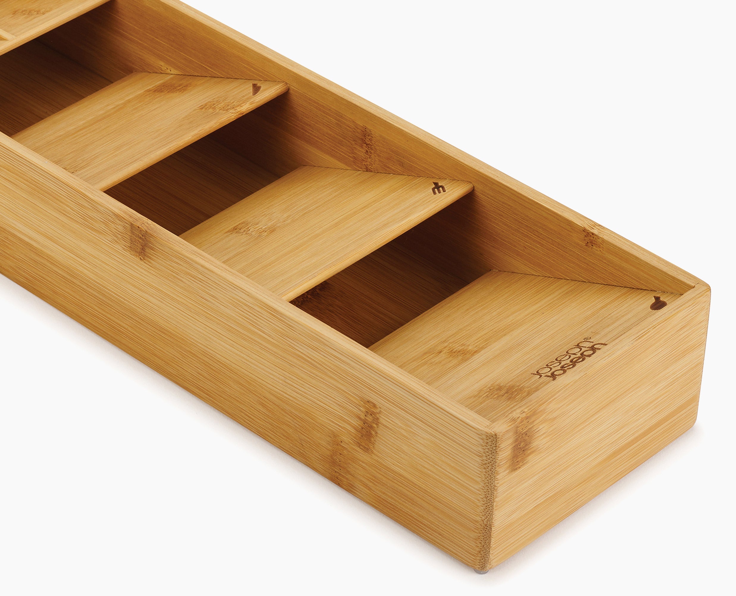 joseph-joseph-drawerstore-2-piece-bamboo-cutlery-knife-organiser-set image 7