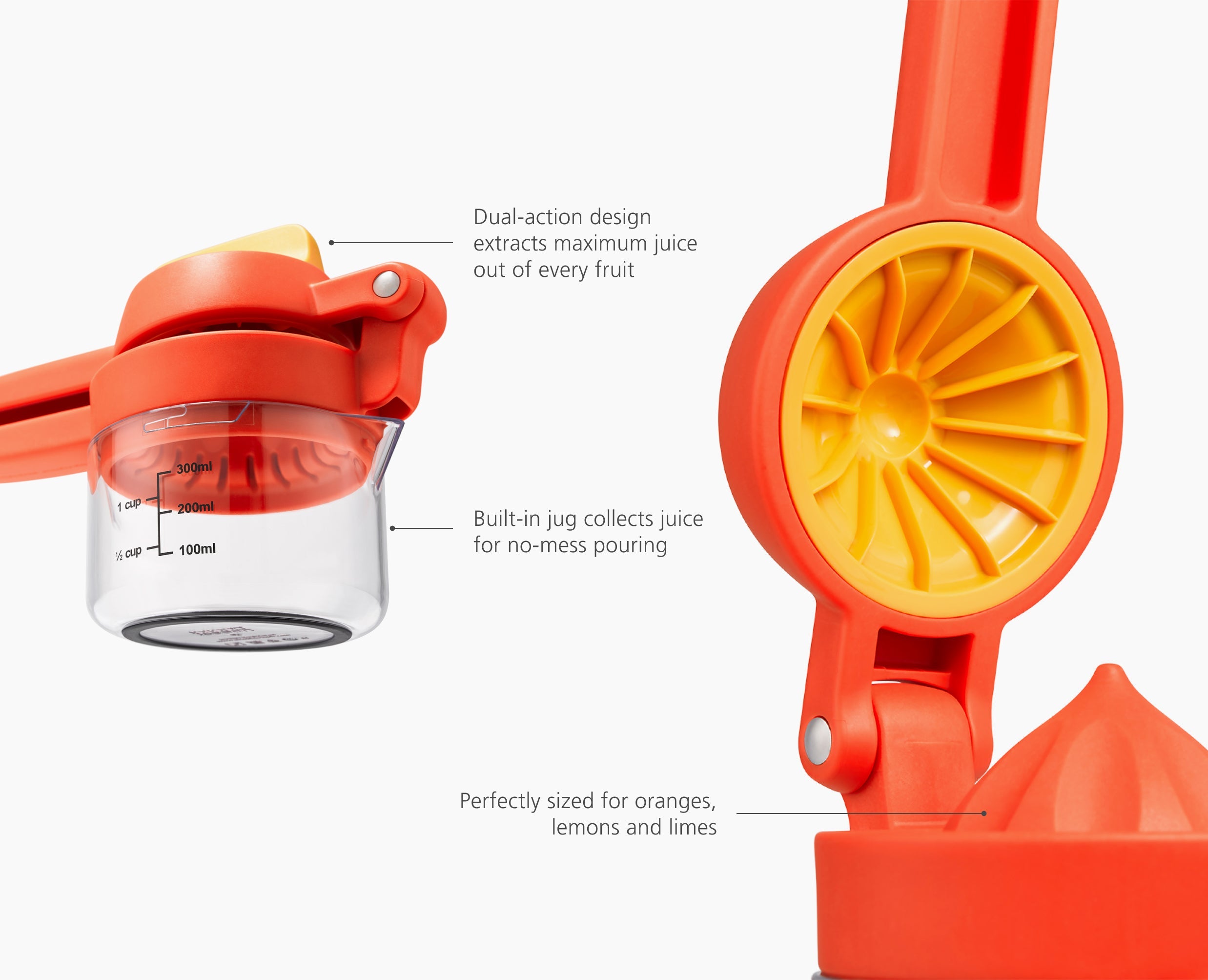 joseph-joseph-juicemax-plus-dual-action-citrus-press-with-measuring-cup image 6