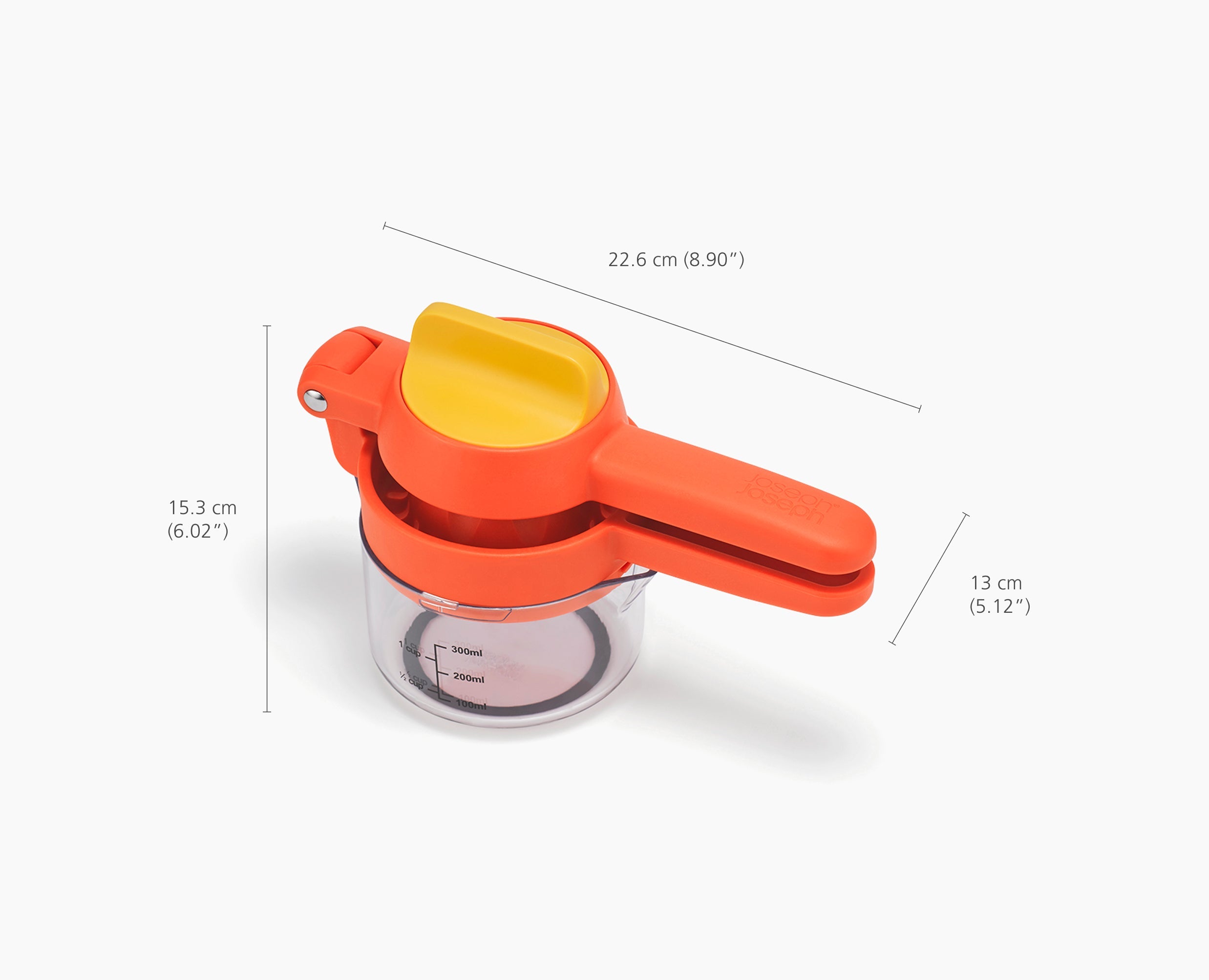 joseph-joseph-juicemax-plus-dual-action-citrus-press-with-measuring-cup image 7