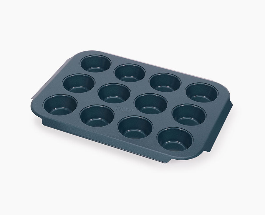 joseph-joseph-nest-bake-non-stick-12-cup-muffin-tray-blue image 1